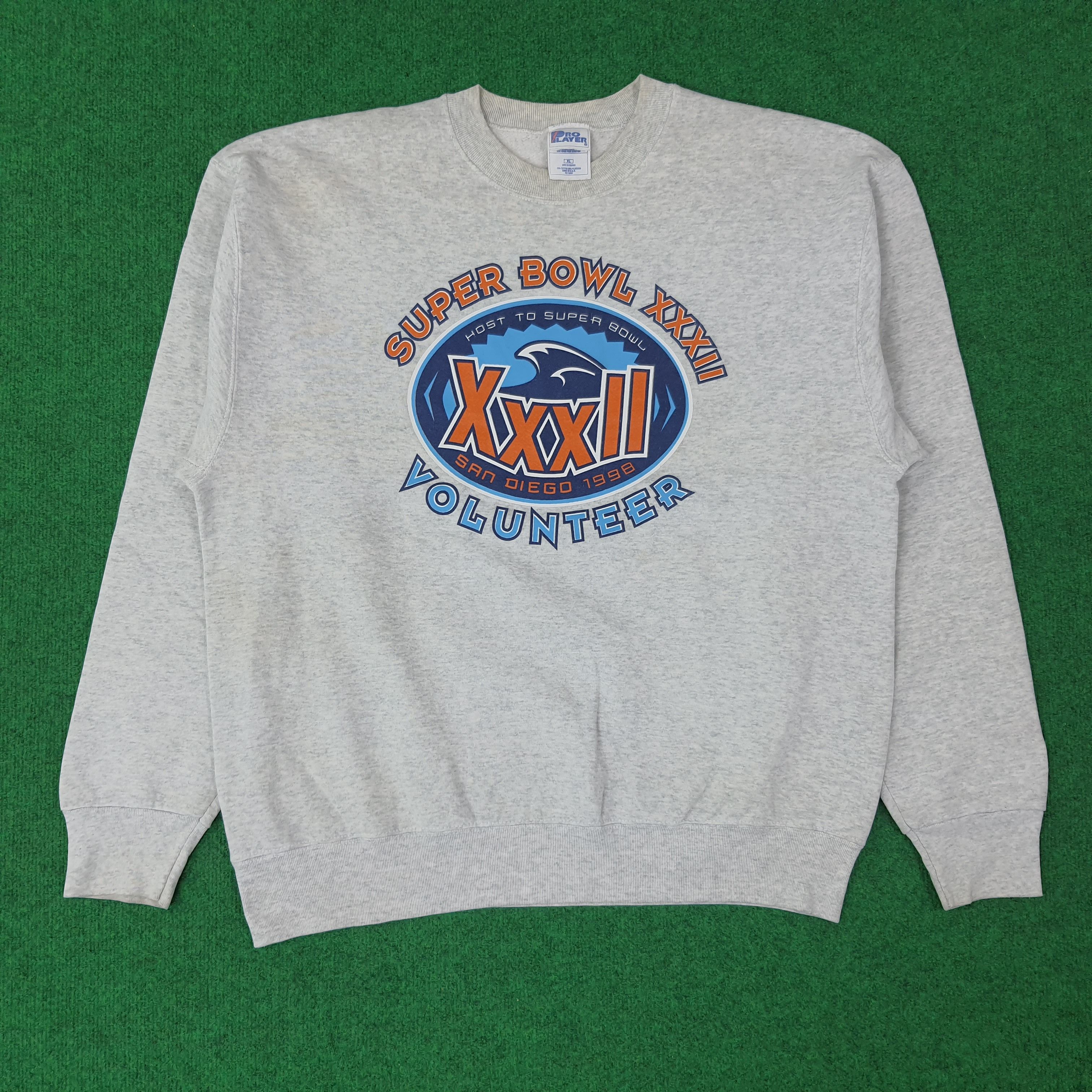 Pro Player Vintage Pro Player Super Bowl San Diego'98 Sweatshirt C254N3 Size US XL / EU 56 / 4 - 1 Thumbnail