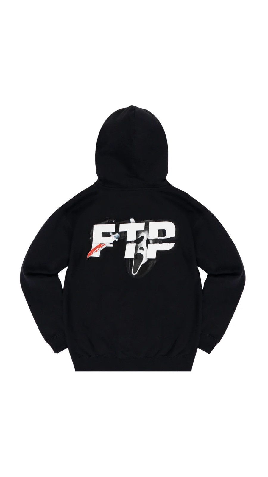 Fuck The Population FTP Ghostface Scream Logo Hoodie Size Medium - NEW Size US M / EU 48-50 / 2 - 1 Thumbnail