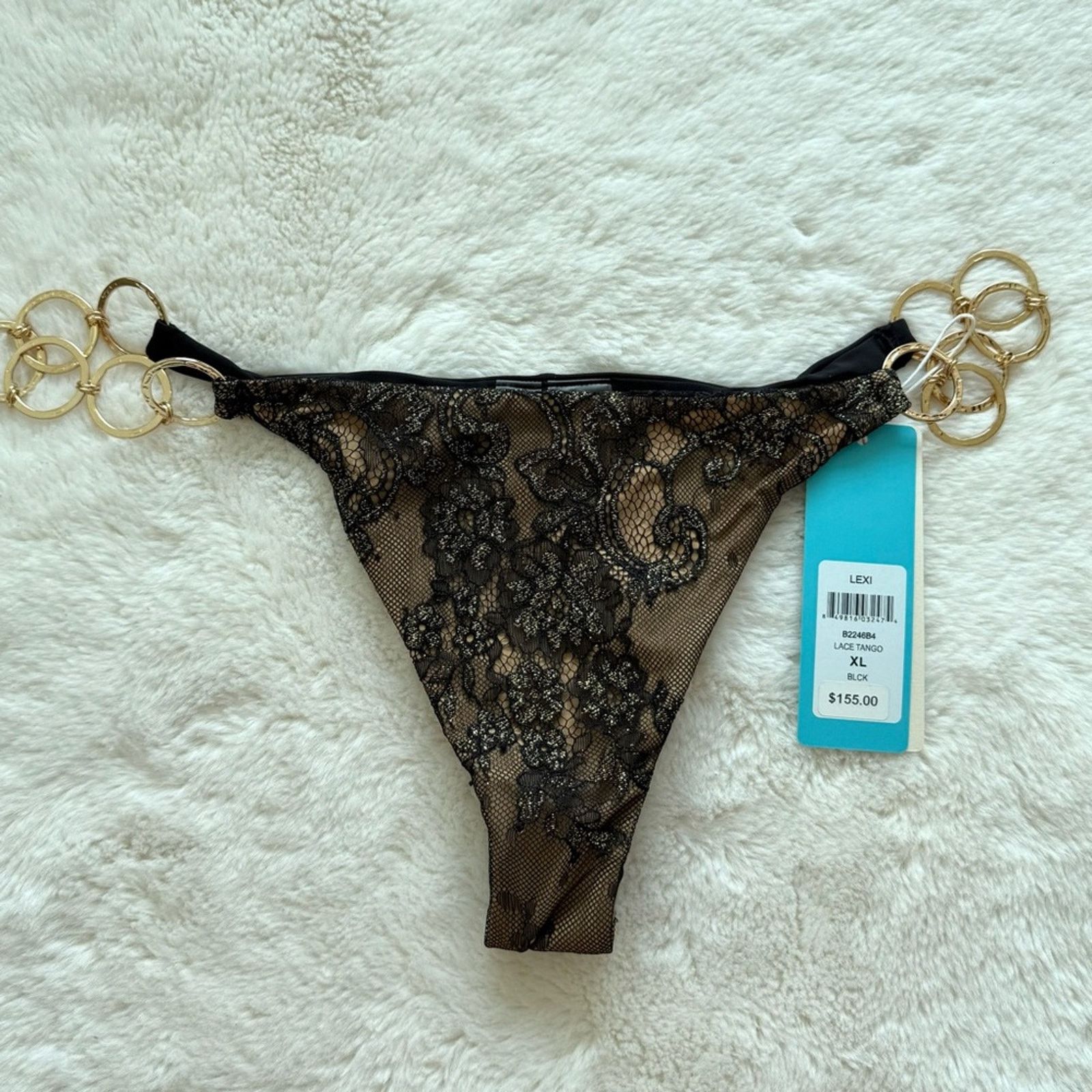 Other NWT!!! Beach Bunny Lexi swim bottom size XL Retail 155$ Size XL / US 12-14 / IT 48-50 - 1 Thumbnail