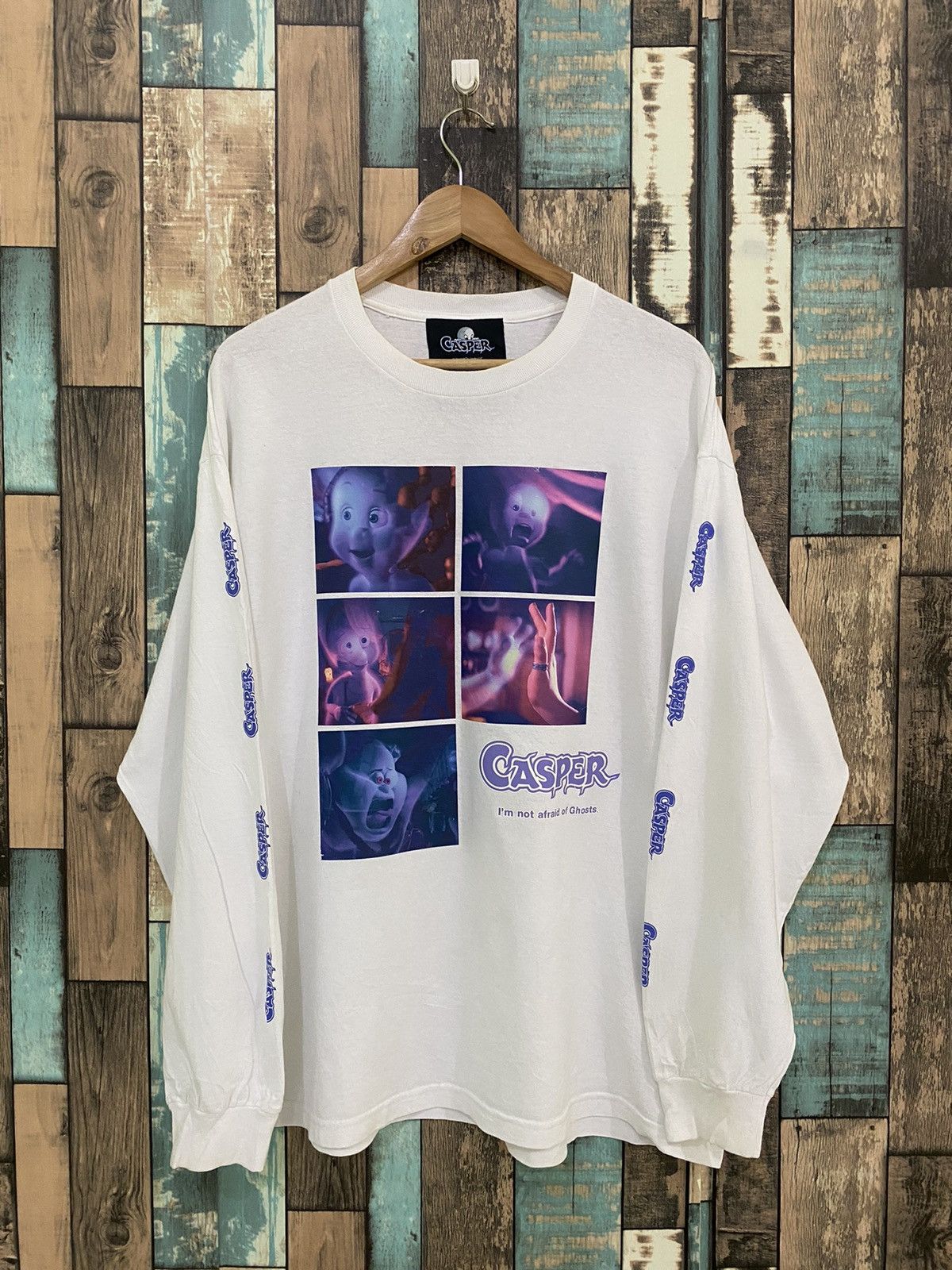 Cartoon Network × Japanese Brand Rare🔥 Casper X Milkboy L/S Tee Size US XL / EU 56 / 4 - 1 Thumbnail