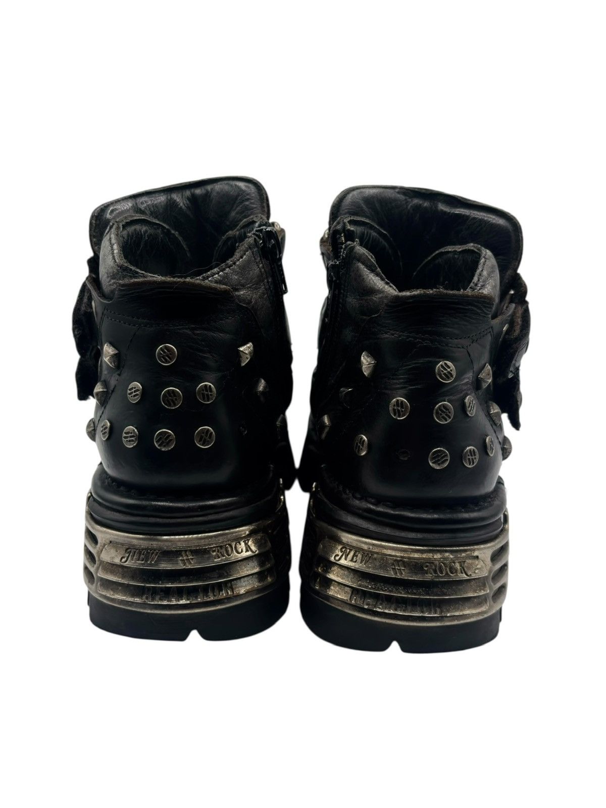 New Rock Vintage New Rock studded platform boots Size 38 Size US 8 / IT 38 - 3 Thumbnail