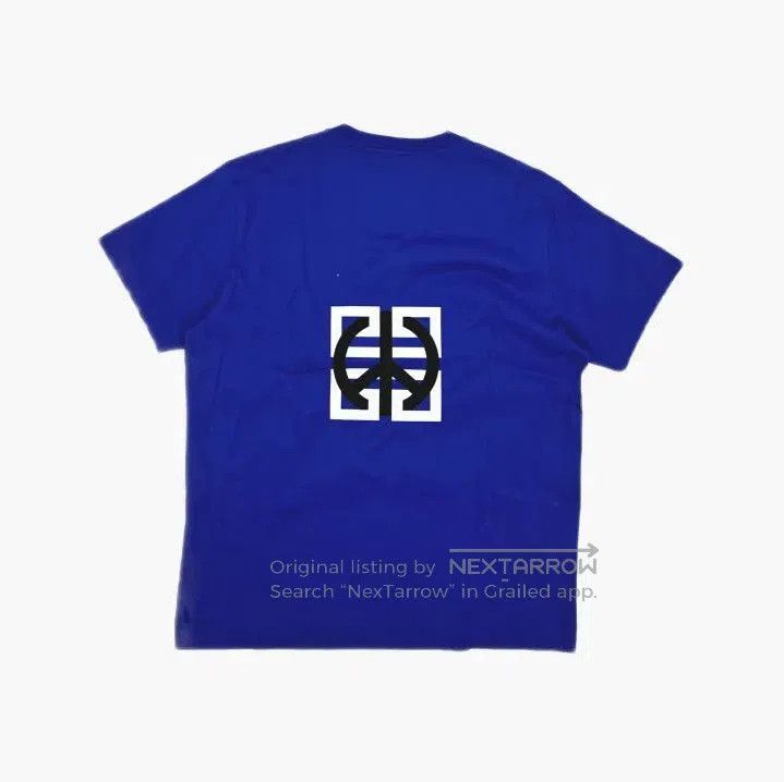 Givenchy Givenchy SS22 Blue Letter Print Short-Sleeve T-Shirt. Size US M / EU 48-50 / 2 - 3 Thumbnail