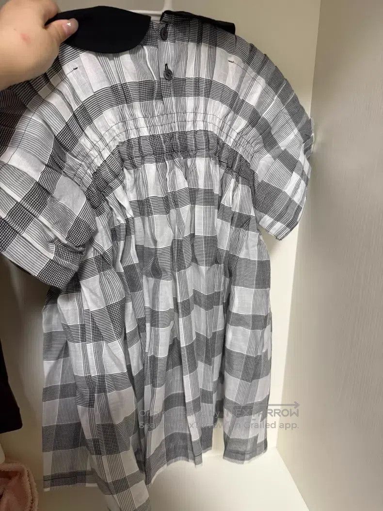 Comme des Garcons Comme des Garcons Pinafore shirt with plaid collar Size S / US 4 / IT 40 - 7 Thumbnail