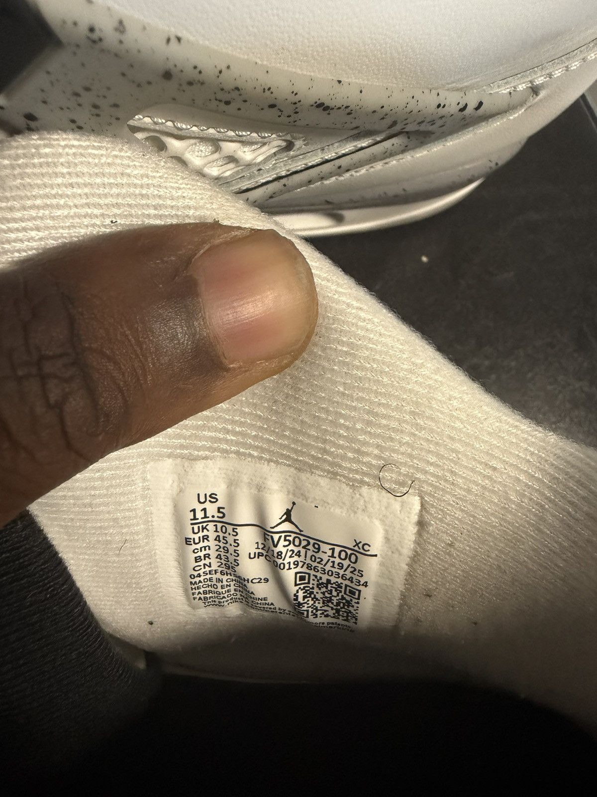 Jordan Brand Jordan 4 white cement size 11.5 Size US 11.5 / EU 44-45 - 5 Thumbnail