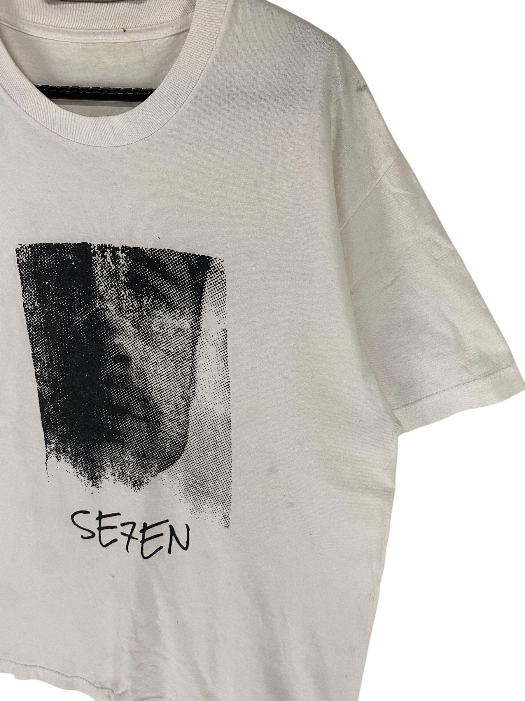 Vintage 90s Se7en Brad Pitt American crime thriller shirt Size US L / EU 52-54 / 3 - 4 Thumbnail