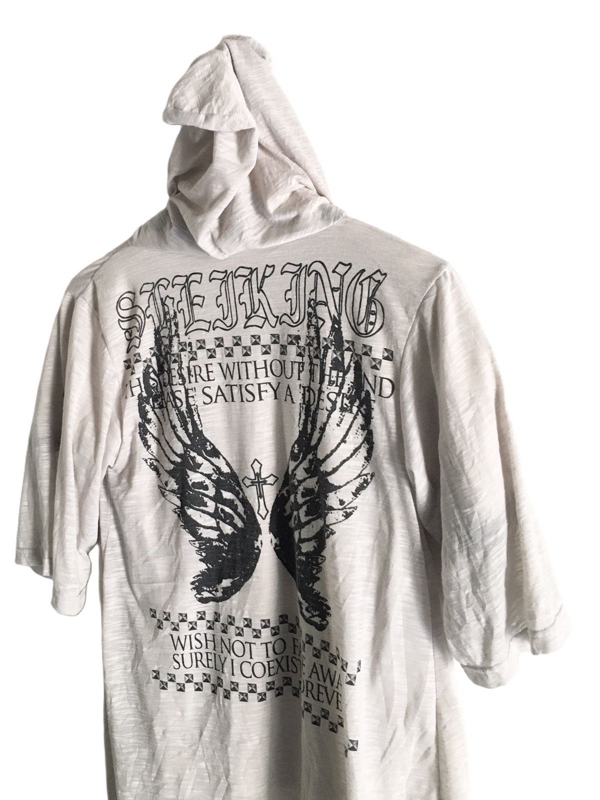 If Six Was Nine × Japanese Brand × Le Grande Bleu (L.G.B.) Japanese~edge line robe if six style Size US L / EU 52-54 / 3 - 6 Thumbnail