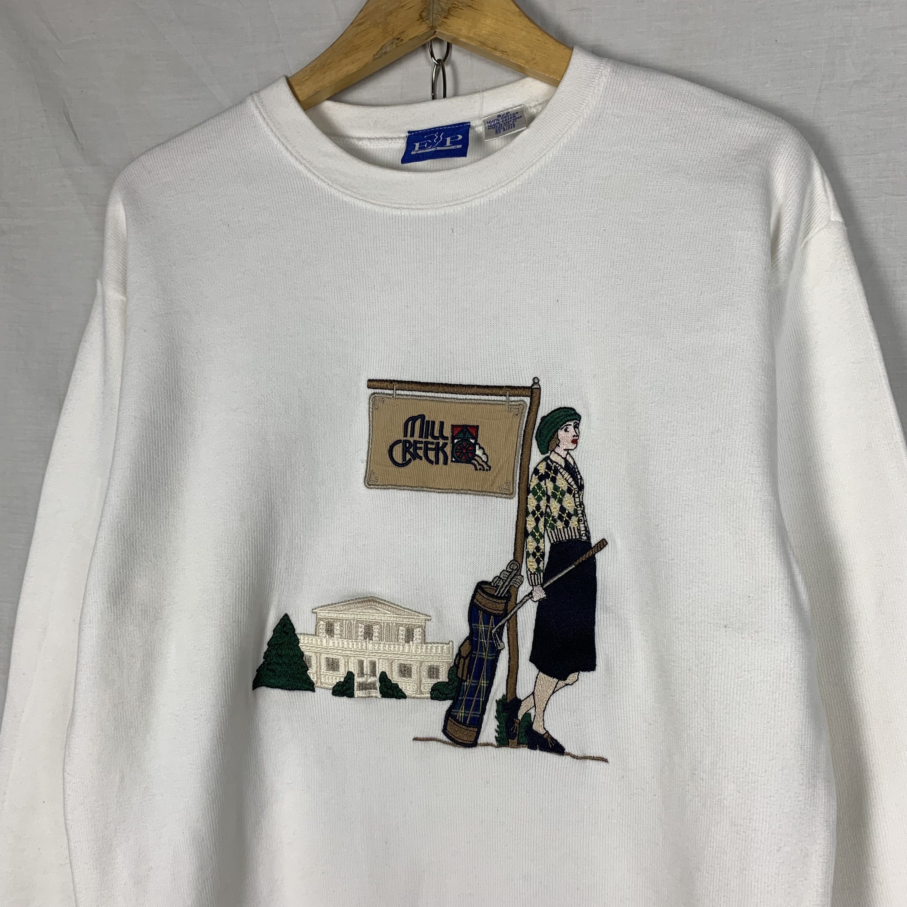 Vintage Vintage Mill Creek Golf Sweatshirt Crewneck Size US S / EU 44-46 / 1 - 2 Thumbnail