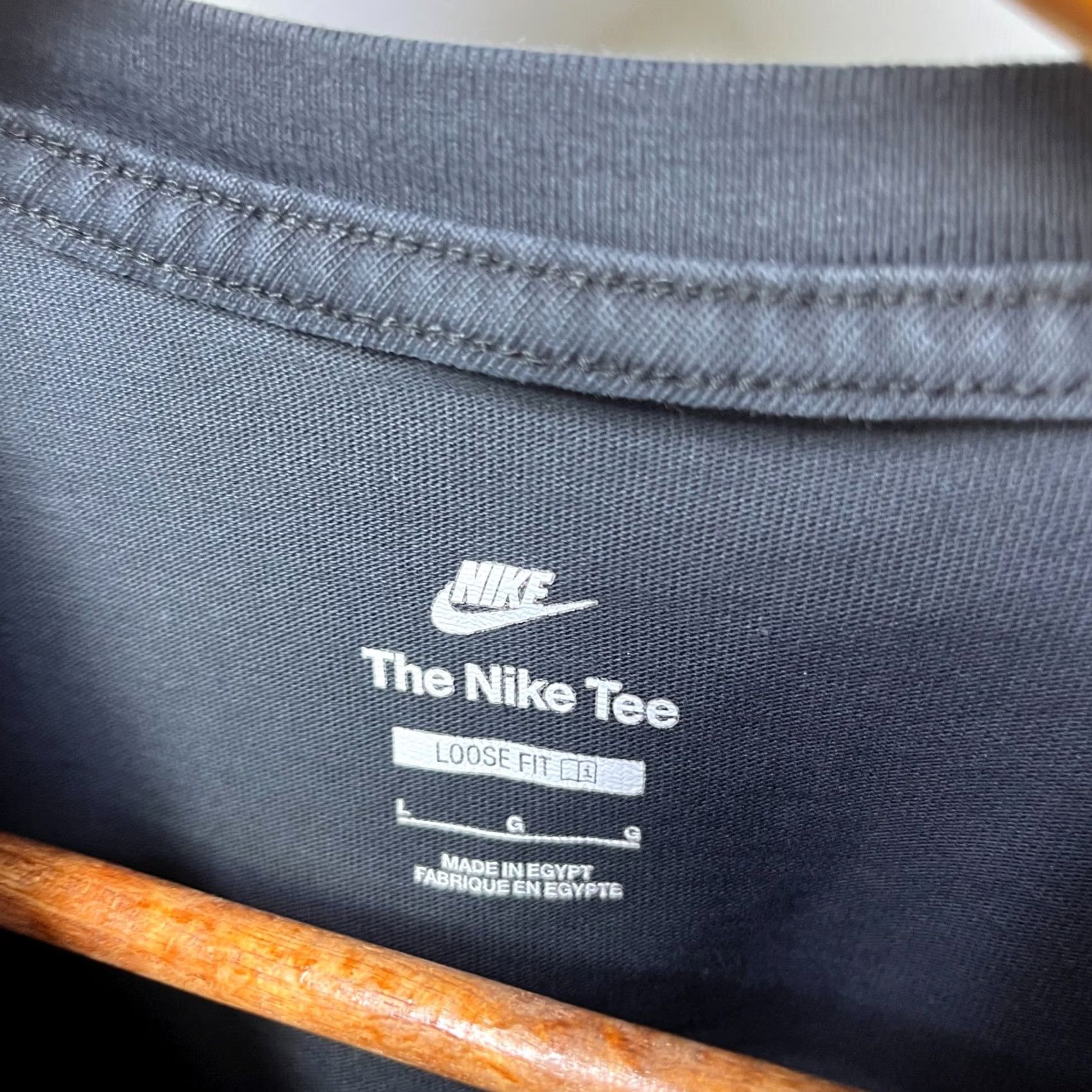 Nike VINTAGE Nike Middle Swoosh T Shirt Womens Large Size L / US 10 / IT 46 - 4 Thumbnail