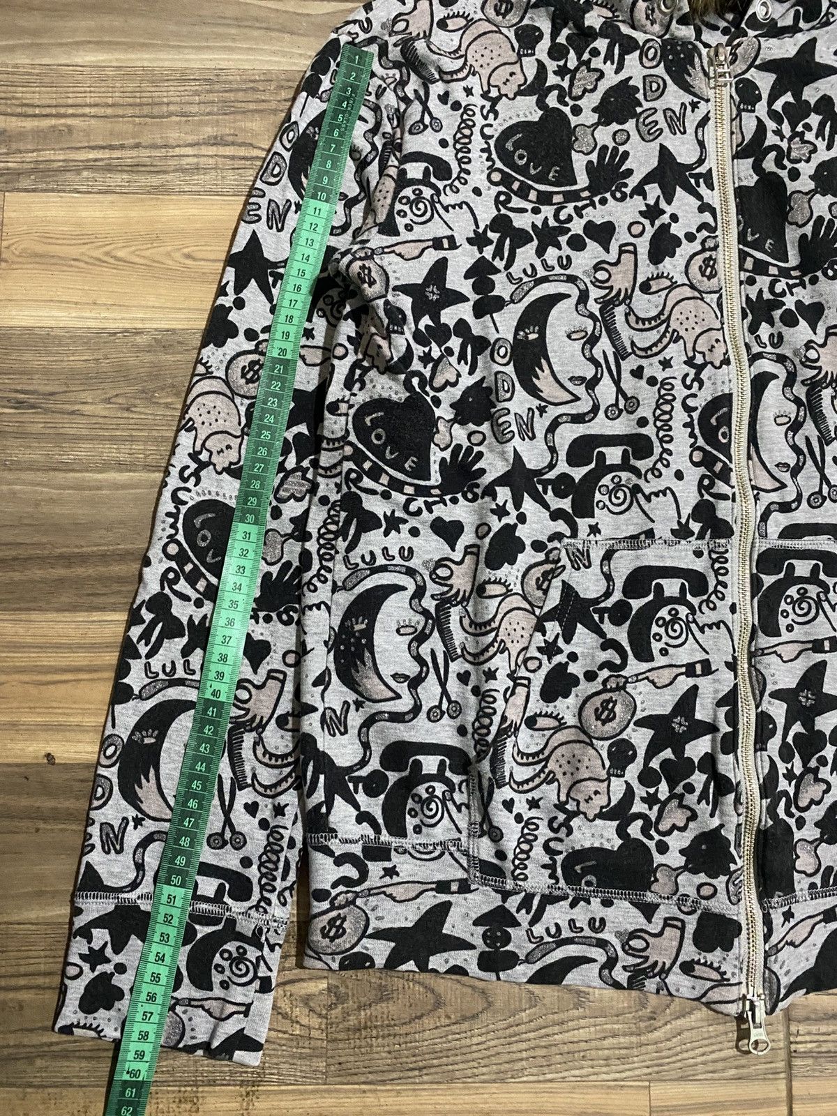 Japanese Brand × Tsumori Chisato TSUMORI CHISATO ISSEY MIYAKE DOODLE FUR HOODIES Size US S / EU 44-46 / 1 - 13 Thumbnail