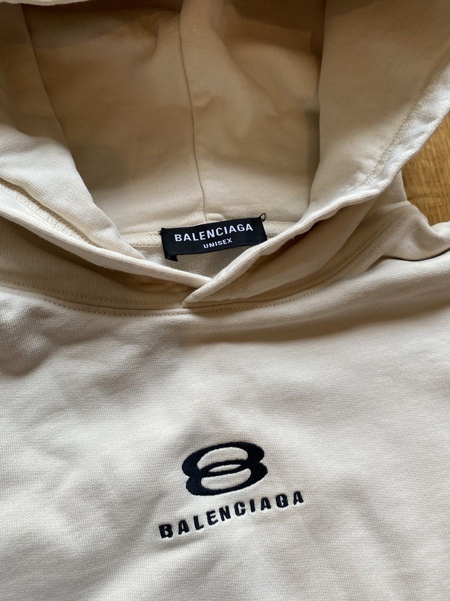 Balenciaga Unisex Logo Unifit Hoodie Size 2 Size US XXL / EU 58 / 5 - 2 Thumbnail