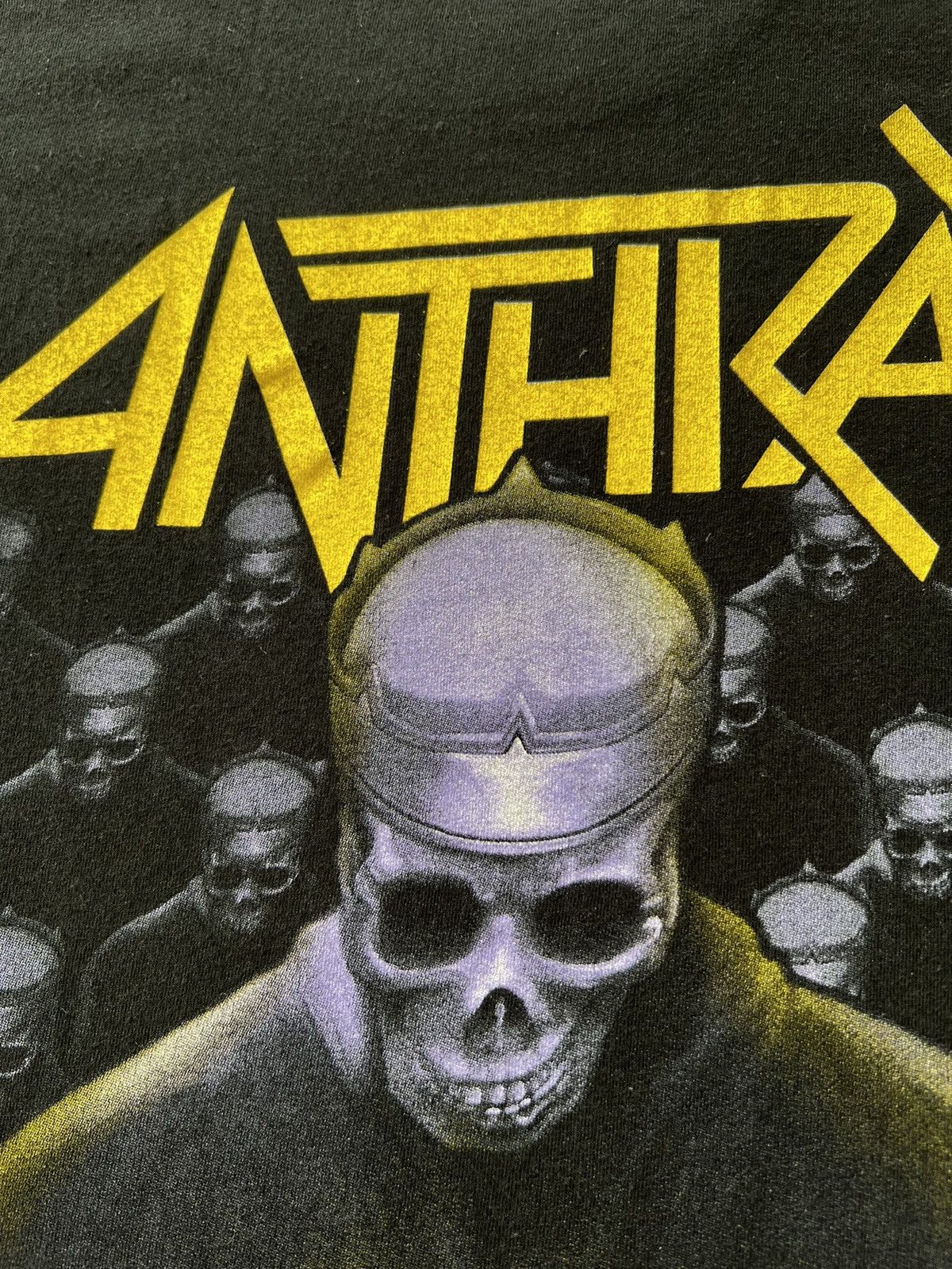 Band Tees Vintage 2017 Anthrax Among The Kings Thrash Metal Band Size US M / EU 48-50 / 2 - 12 Thumbnail