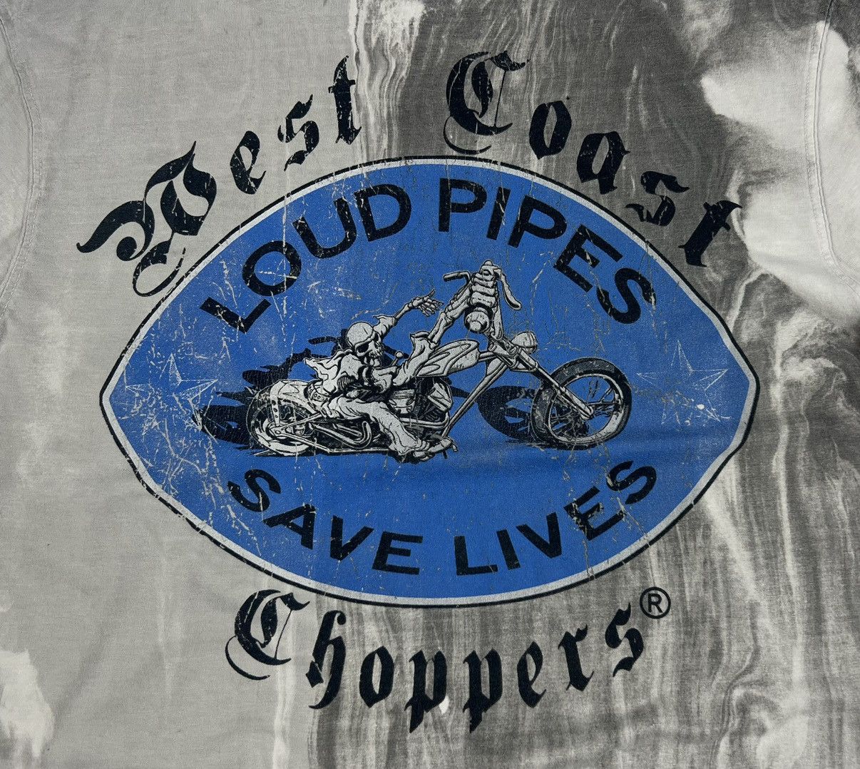 Band Tees × Vintage × West Coast Choppers Vintage West Coast Choppers T Shirt Loud Pipes Save Lives Size US L / EU 52-54 / 3 - 9 Thumbnail