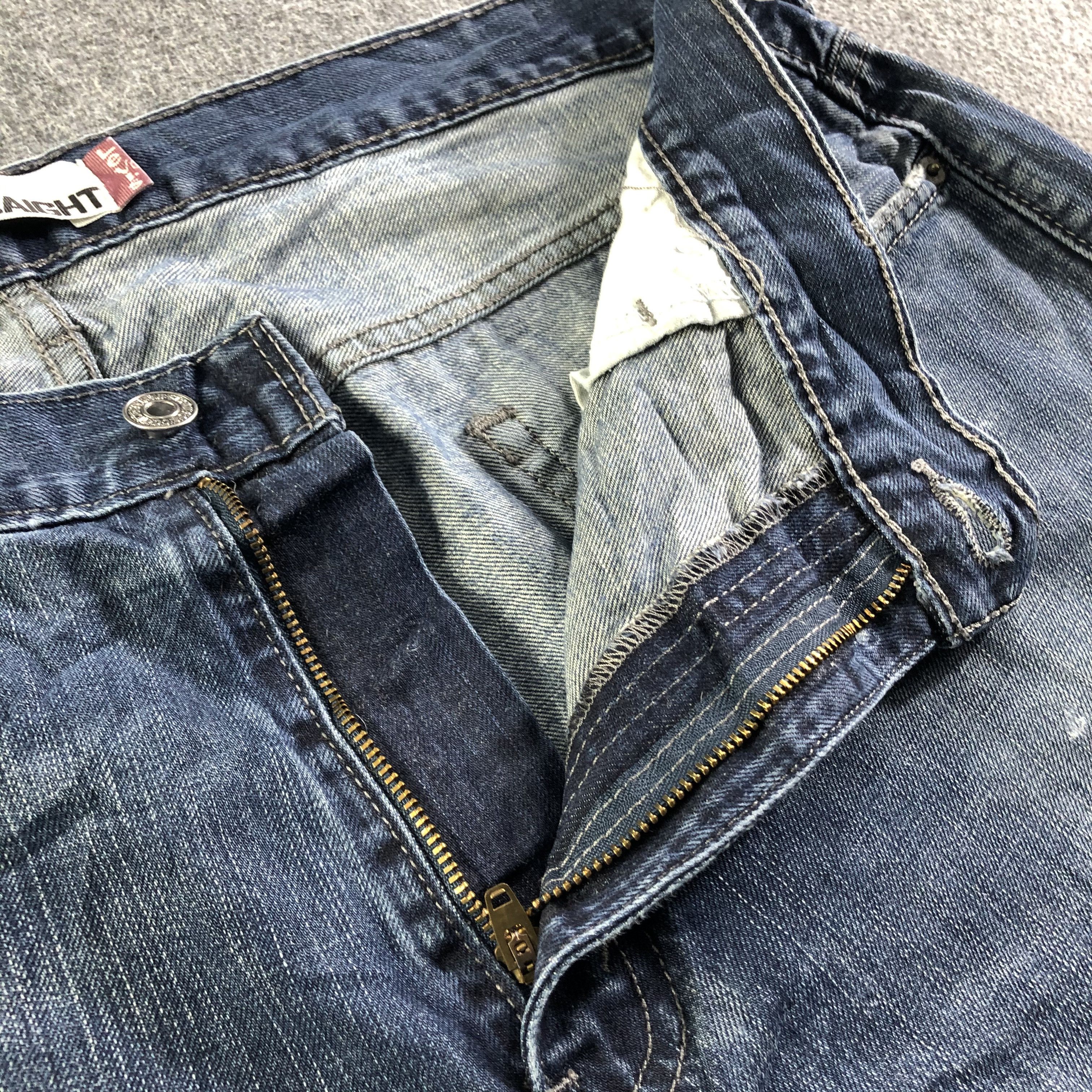 Levi's Vintage Blue Wash Levis 569 Jeans-J4133 Size US 38 / EU 54 - 8 Thumbnail