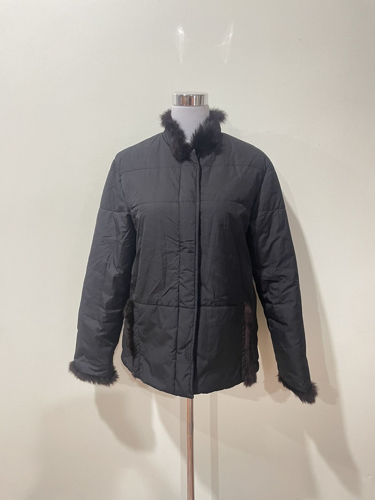 image of Max Mara Sportmax Puffer Jackets in Black, Women's (Size Medium)