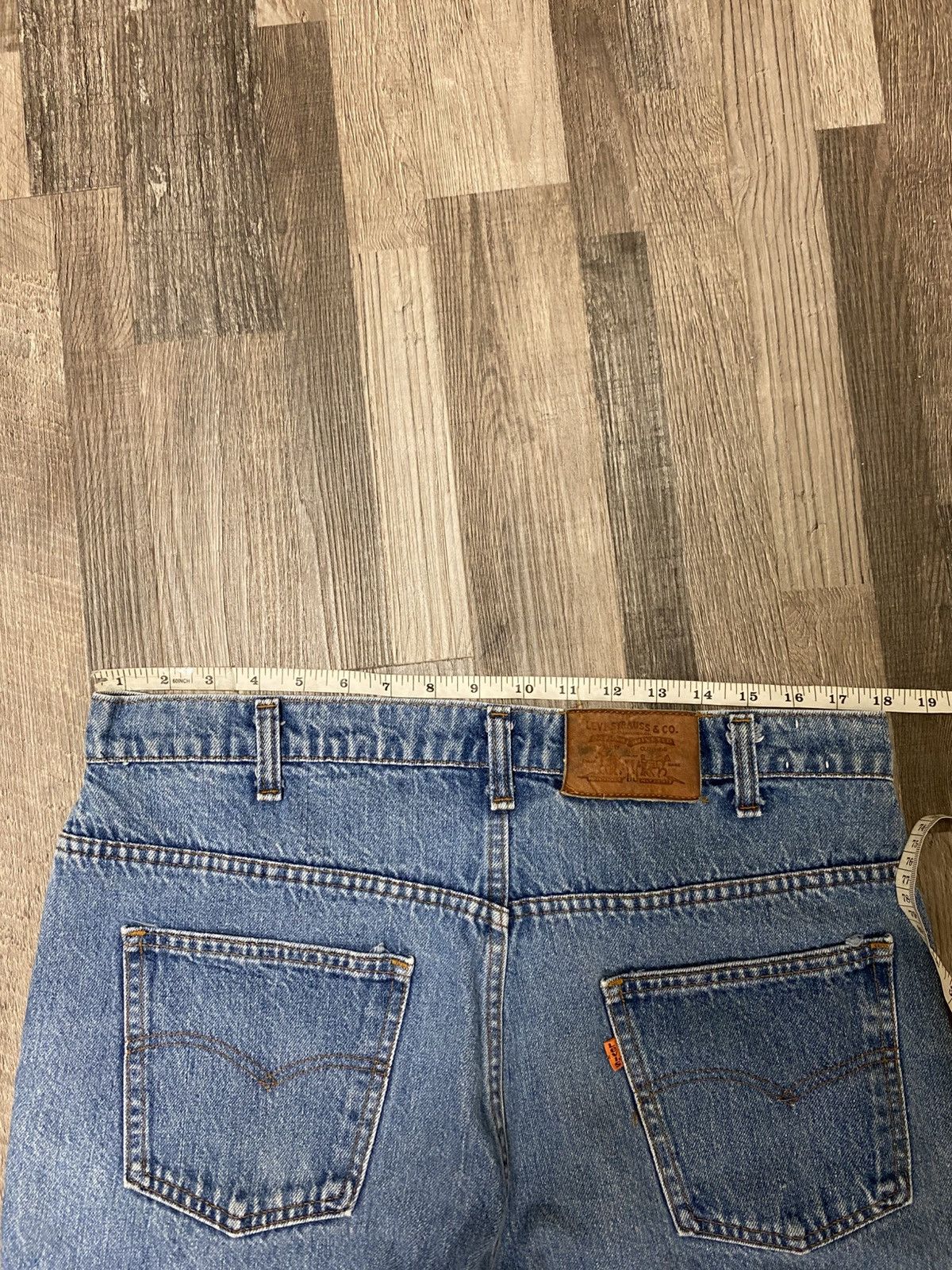 Levi's Vintage 90’s Levis Orange Tab Blue Denim Jeans Pants USA Size US 36 / EU 52 - 8 Thumbnail