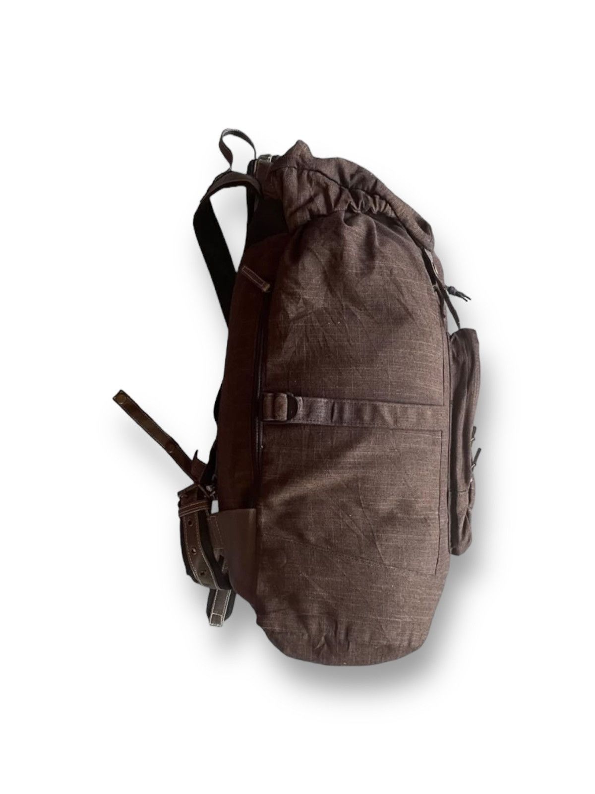 Other RARE ‼️ Tactical Utility Black Backpack Genuine Leather Size ONE SIZE - 2 Thumbnail
