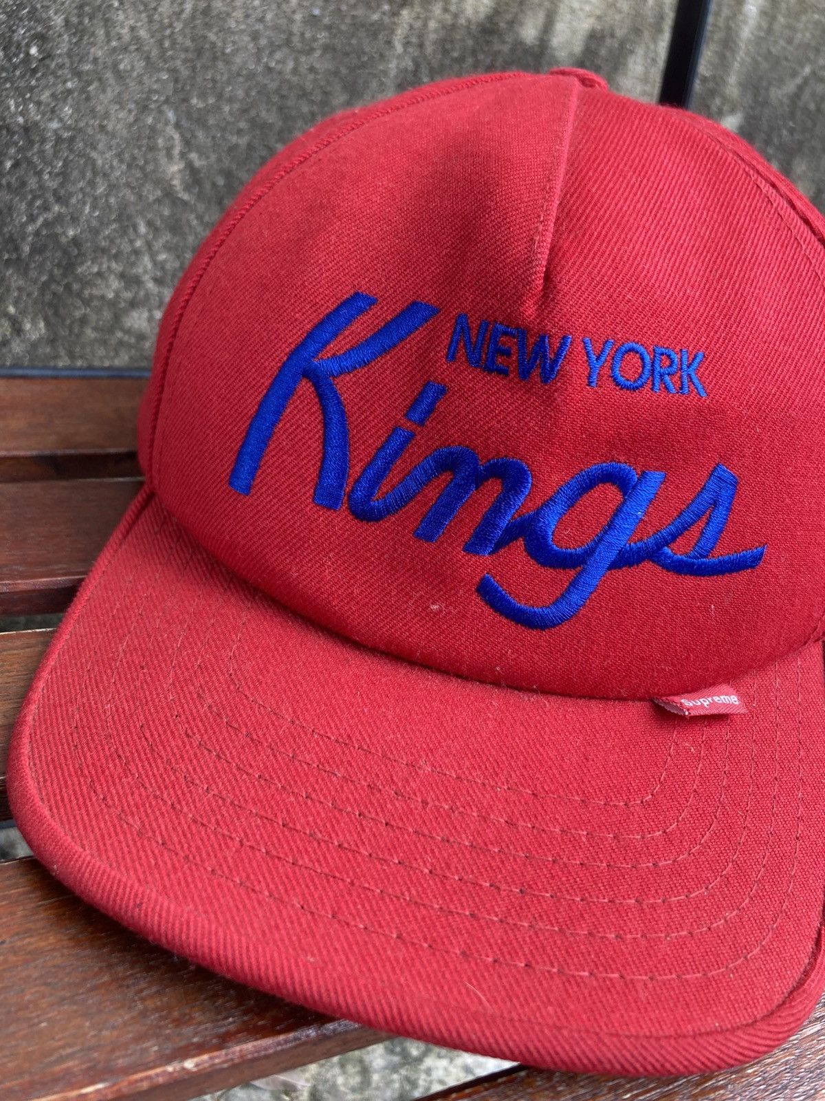 NBA × Supreme Supreme New York Kings NBA Starter Red Cap Size ONE SIZE - 4 Thumbnail