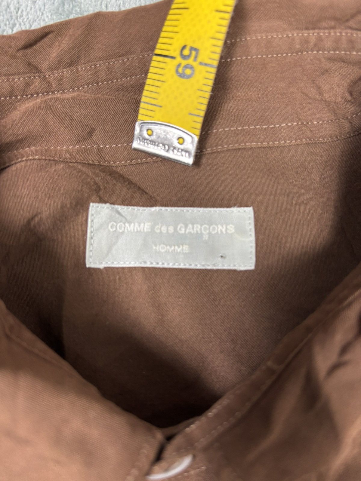Comme des Garcons Homme Vintage 90’s Comme des Garcons Homme Rayon Shirt Size US L / EU 52-54 / 3 - 7 Thumbnail