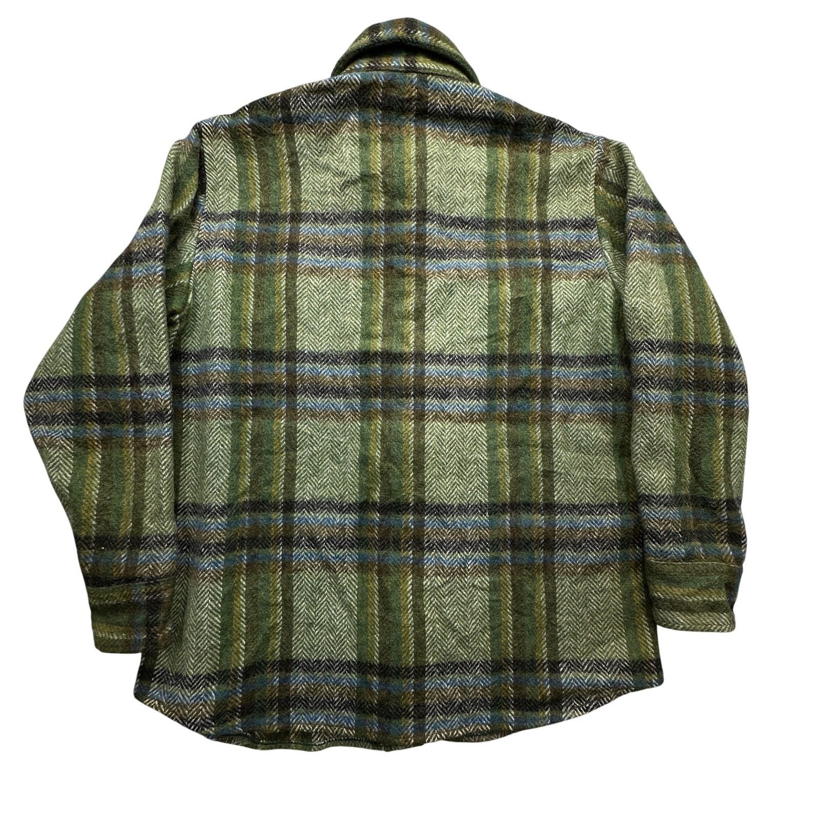 McGregor Vintage 50s 60s McGregor Wool Plaid Flannel Button Shirt L Size US L / EU 52-54 / 3 - 2 Thumbnail