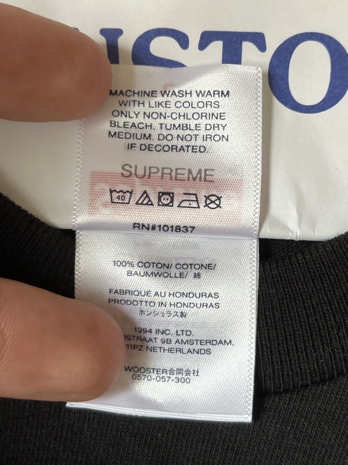 Japanese Brand Supreme Satan Tee FW24 Men's Size Large New Size US L / EU 52-54 / 3 - 5 Thumbnail