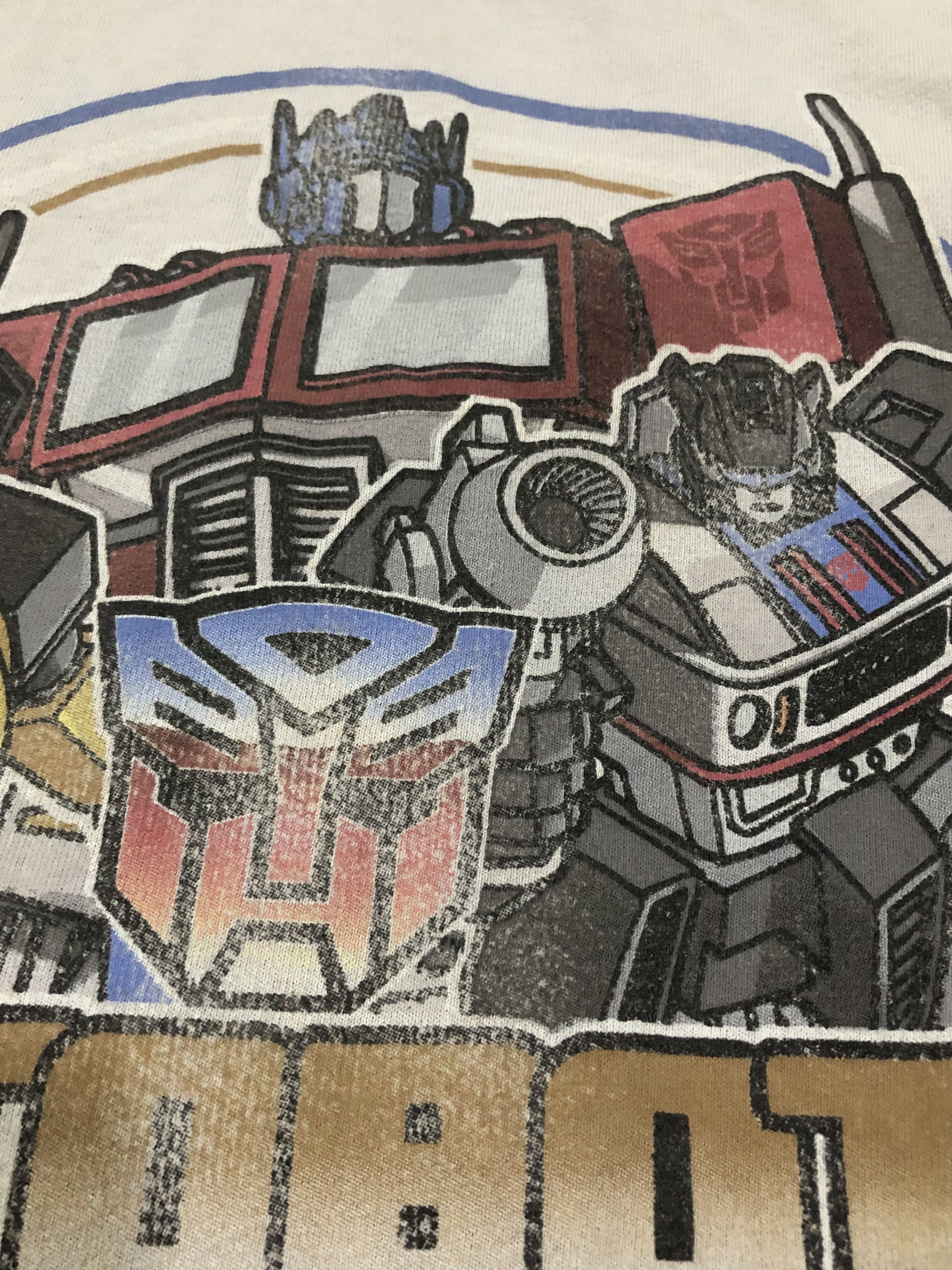 Transformers × Vintage Vintage Transformer Autobots Tshirt Size US L / EU 52-54 / 3 - 4 Thumbnail