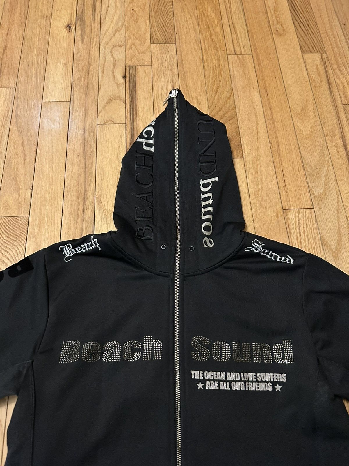 Number (N)ine Y2K Beach Sound Full Zip Hoodie Size US L / EU 52-54 / 3 - 2 Thumbnail