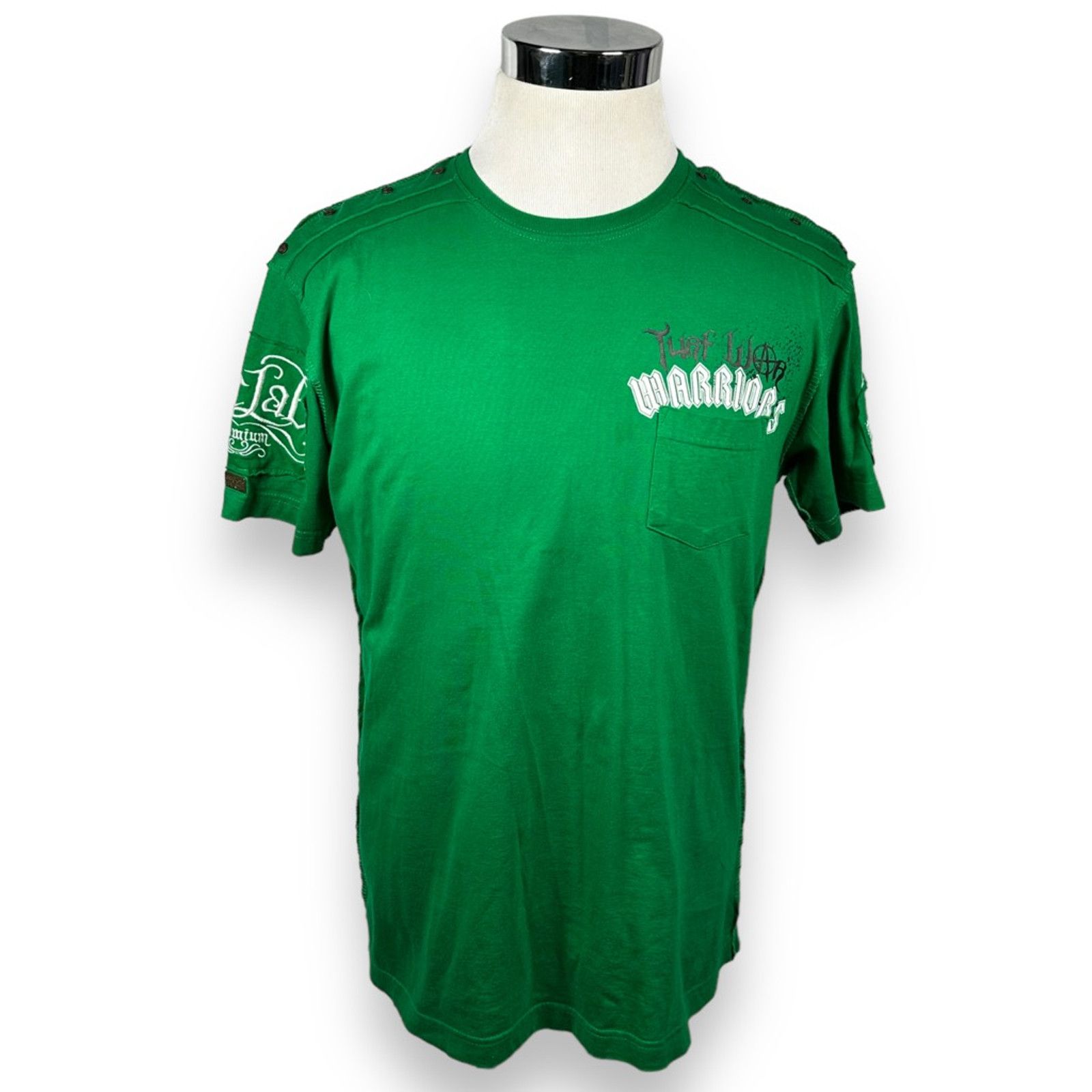 Black Label Blac Label Turf War Warriors T-Shirt Green Dare To Lose L Size US L / EU 52-54 / 3 - 1 Thumbnail
