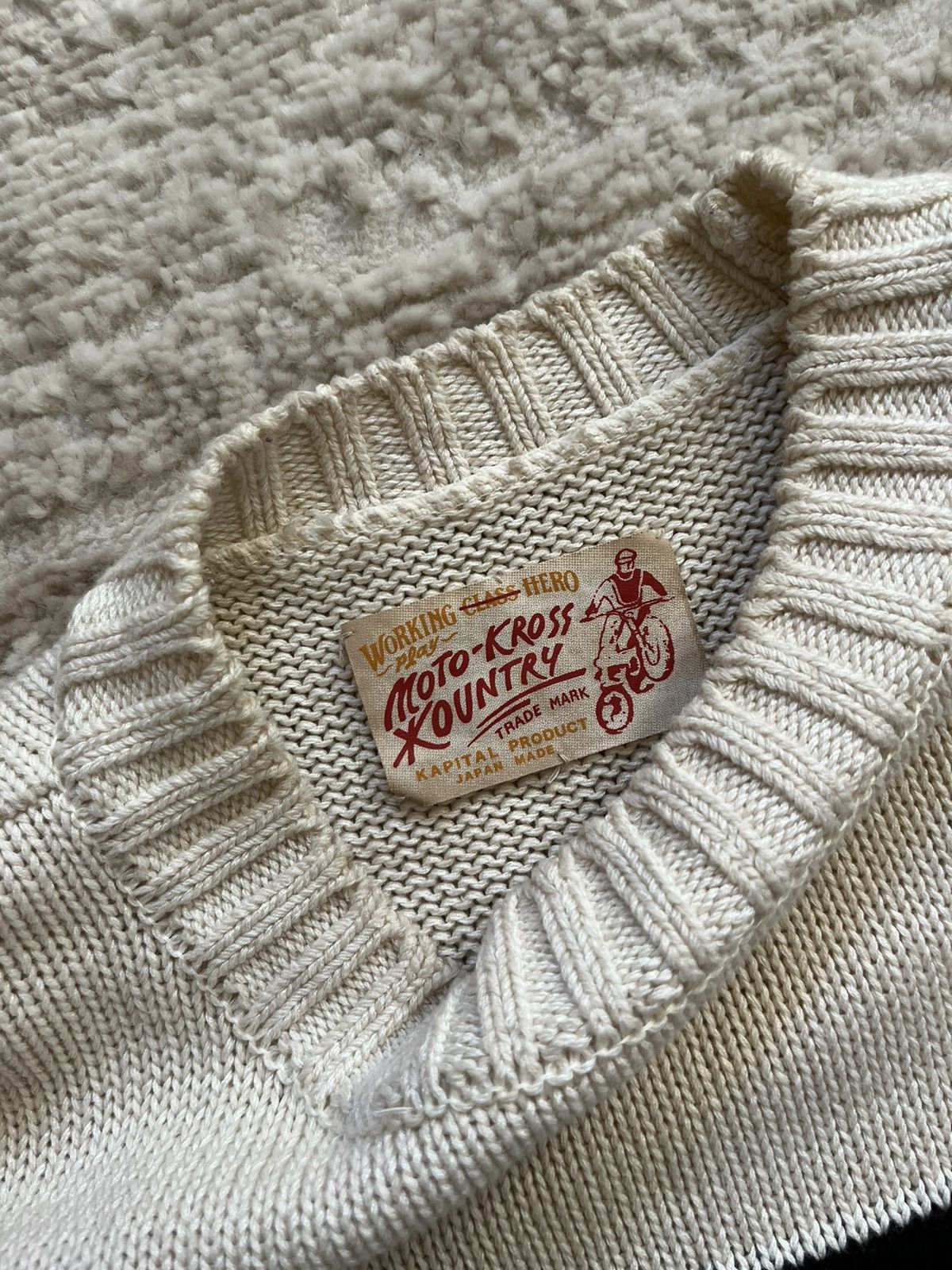 Kapital Kapital Checkerboard Knit Sweater Size US S / EU 44-46 / 1 - 11 Thumbnail