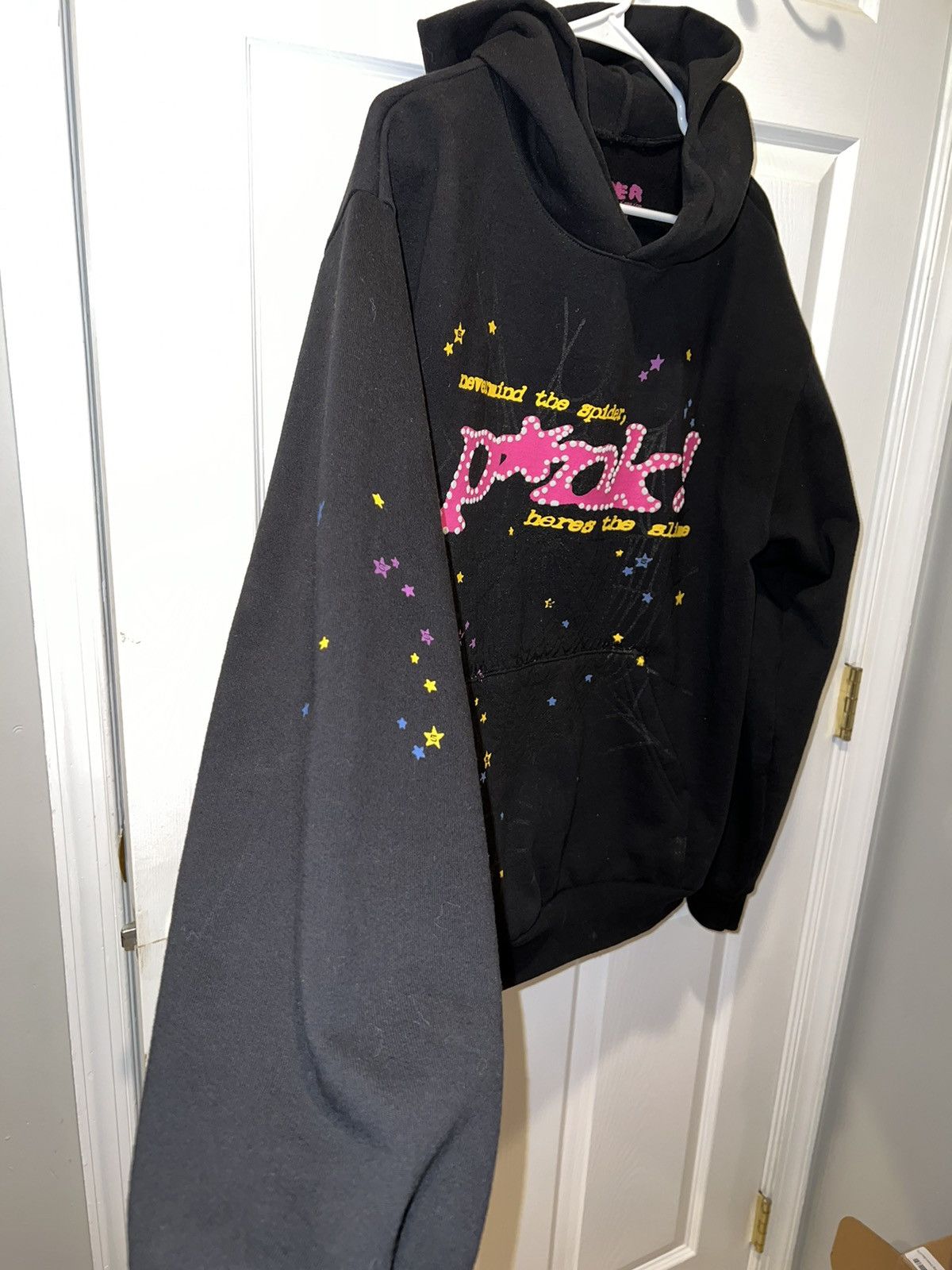 Spider Worldwide × Young Thug Black Sp5der P*NK Hoodie | Grailed