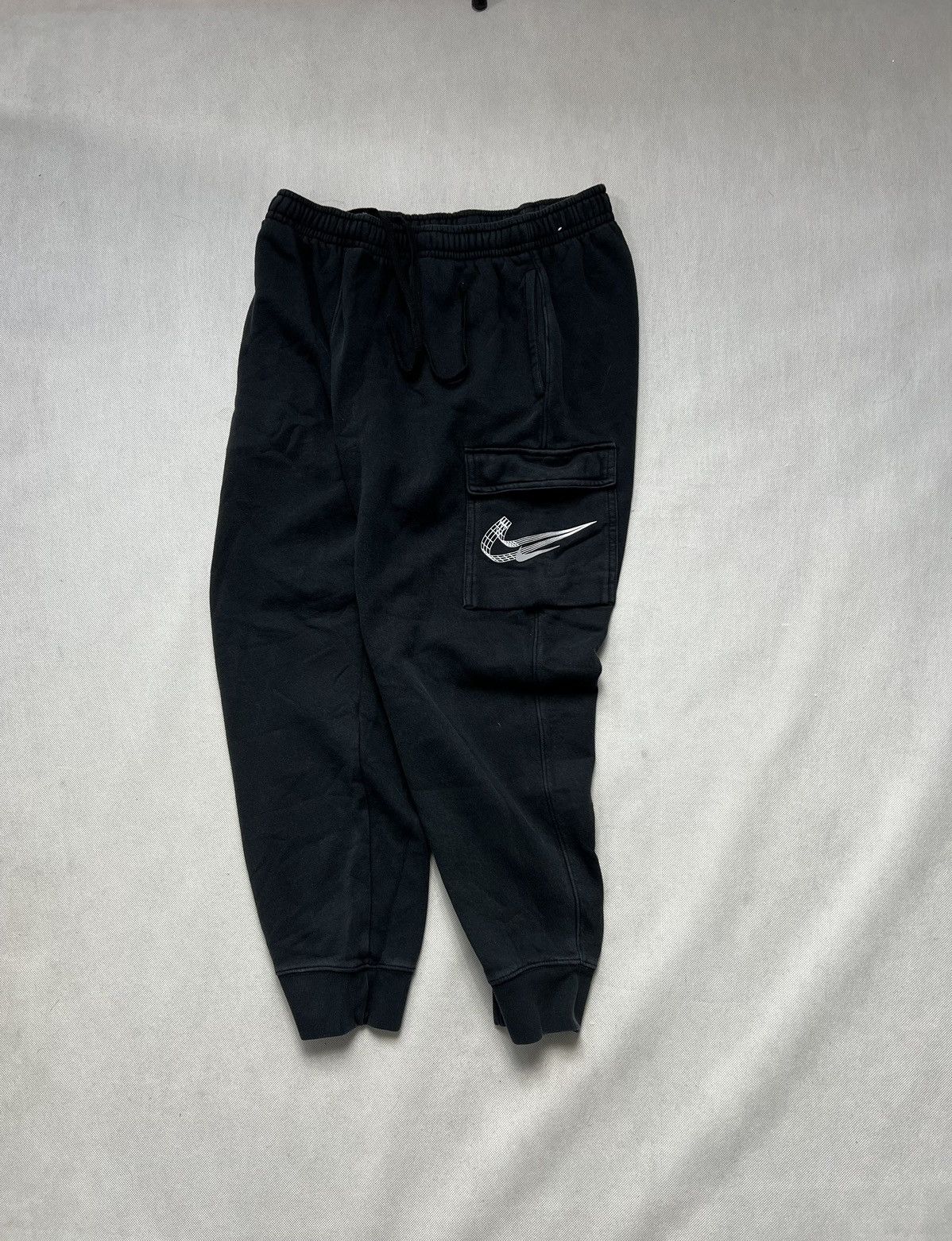 Nike Cargo Pants Nike Fleece 3D Black Size US XL / EU 56 / 4 - 1 Thumbnail