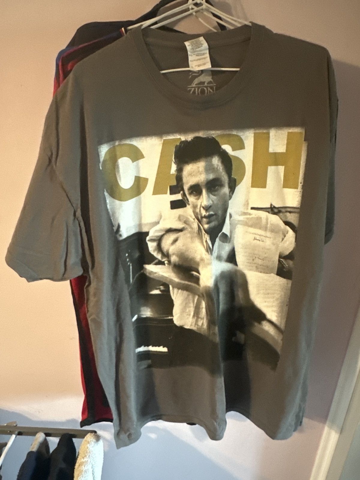 CASH CA × Gildan Zion roorswear johny cash vintage Size US XL / EU 56 / 4 - 1 Thumbnail