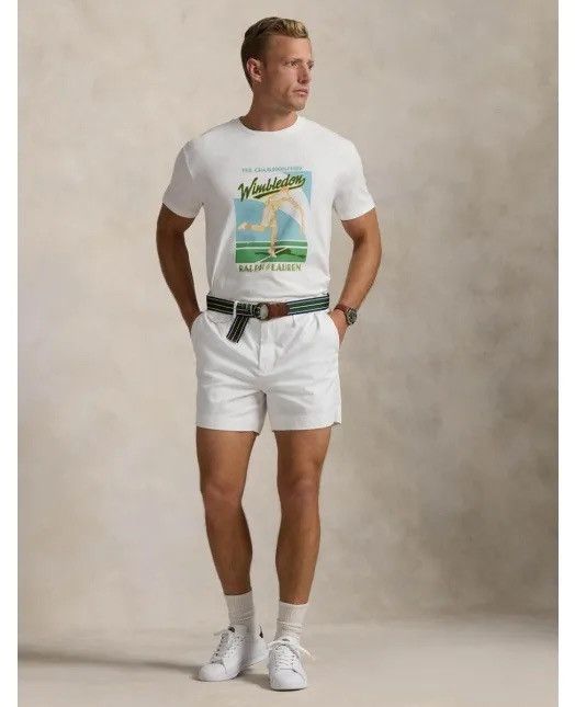 Polo Ralph Lauren Polo Ralph Lauren Classic Fit Logo T-Shirt White XXL Tennis Size US XXL / EU 58 / 5 - 1 Thumbnail