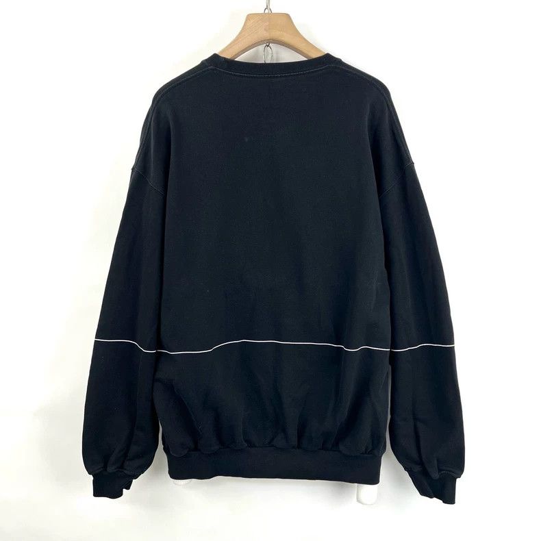 Balenciaga Balenciaga Homme embroidery black round neck hoodie Size US M / EU 48-50 / 2 - 2 Thumbnail