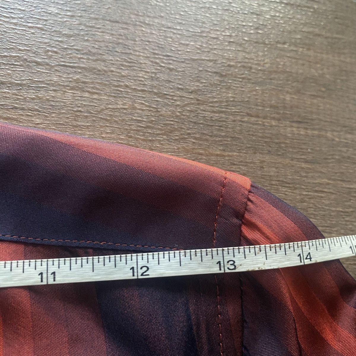 Gucci F/W 1997 Gucci by Tom Ford Runway Red Ombré Stripe Silk Size S / US 4 / IT 40 - 10 Thumbnail