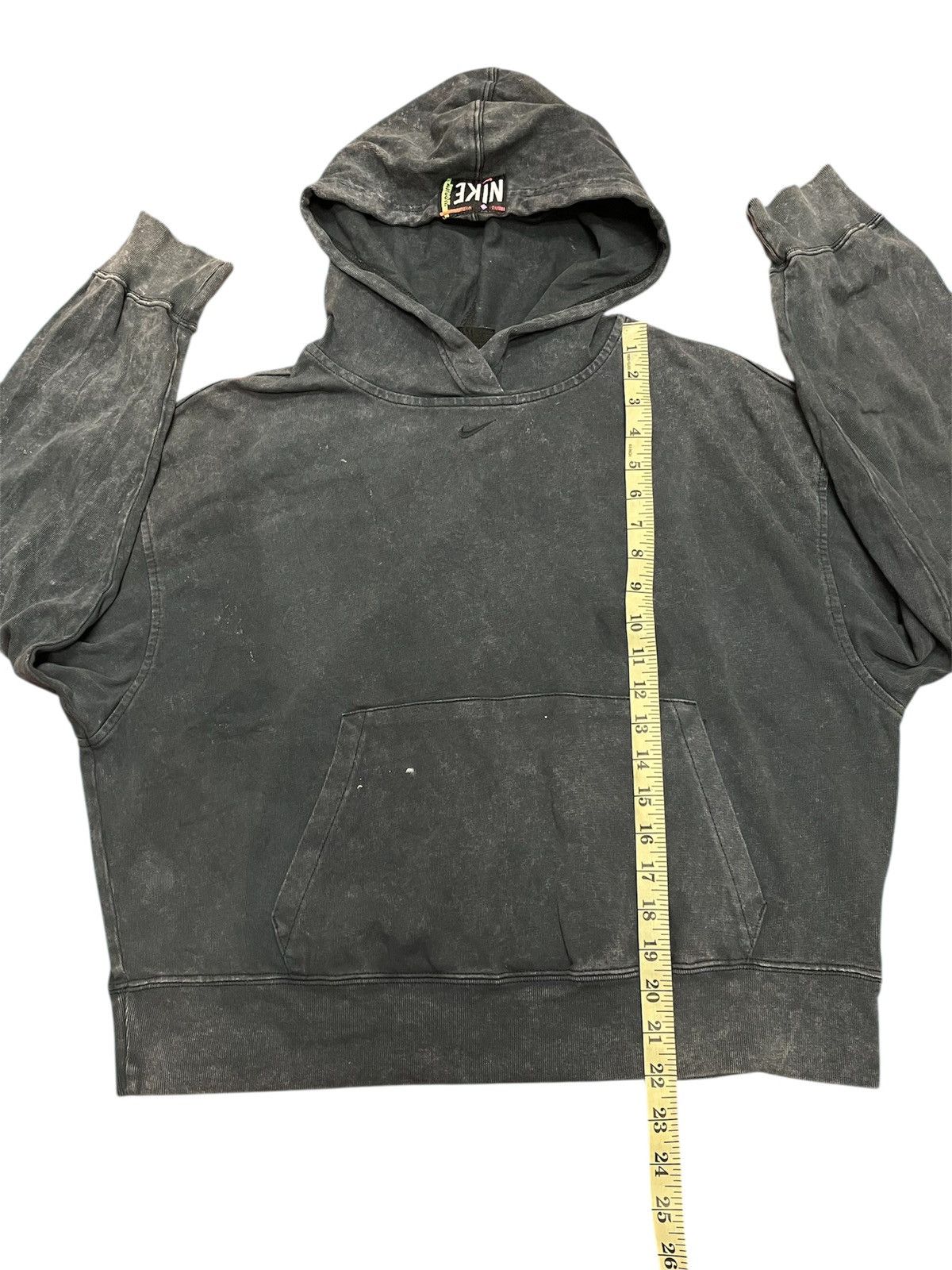 Nike NIKE CENTER x ACID WASH x BOXY DESIGN x PULLOVER HODDIE Size US XS / EU 42 / 0 - 6 Thumbnail