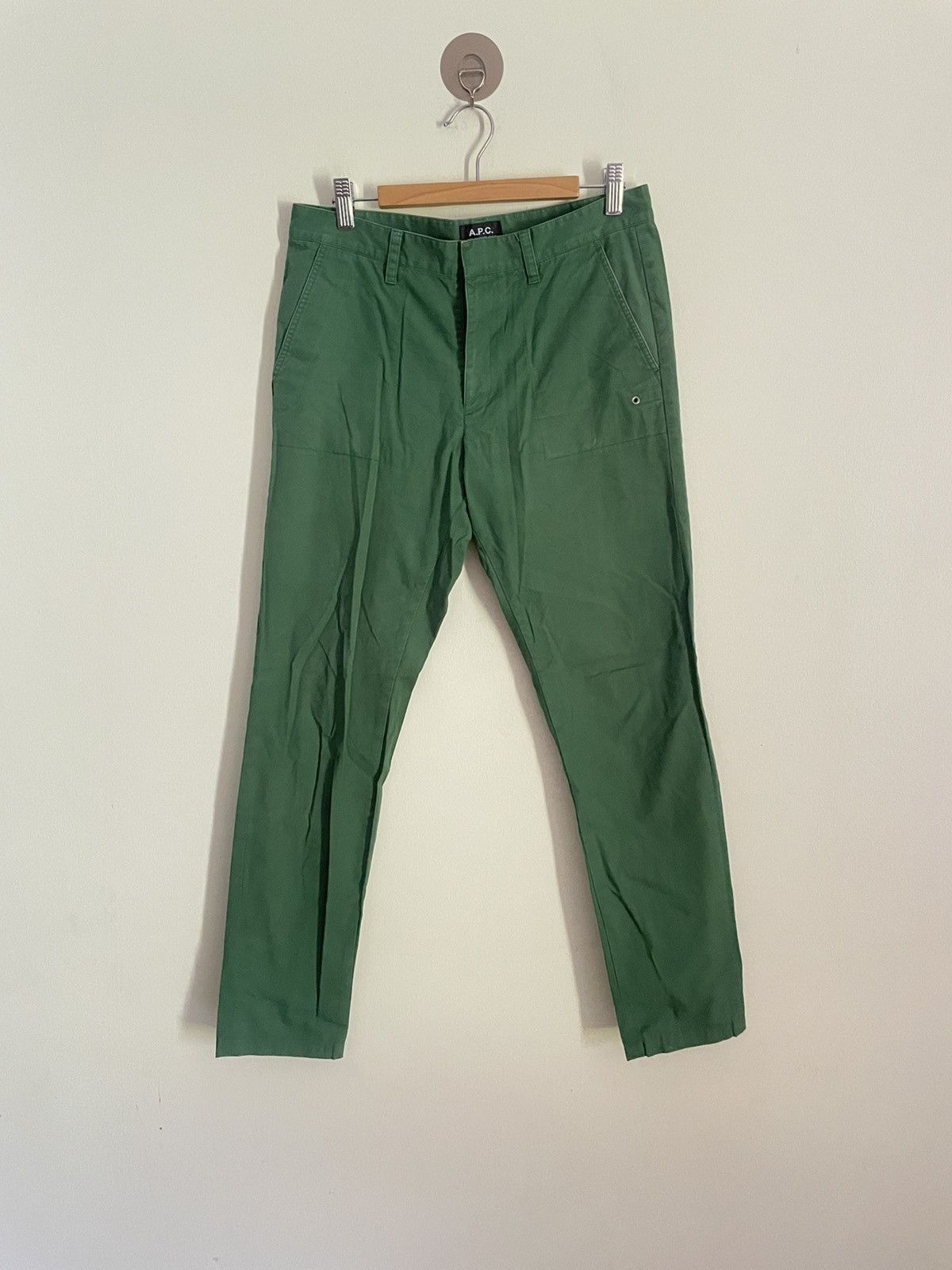 A.P.C. A.P.C green pants Size US 31 - 1 Thumbnail