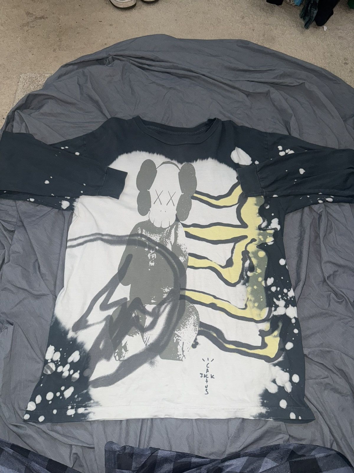 Fragment Design × Kaws × Travis Scott Kaws x Travis Scott x Fragment Design Longsleeve Tshirt Size US L / EU 52-54 / 3 - 1 Thumbnail