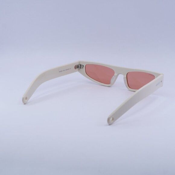 Gucci 🕶️ New Gucci GG1634S 005 Ivory/Red Sunglasses Size ONE SIZE - 9 Thumbnail