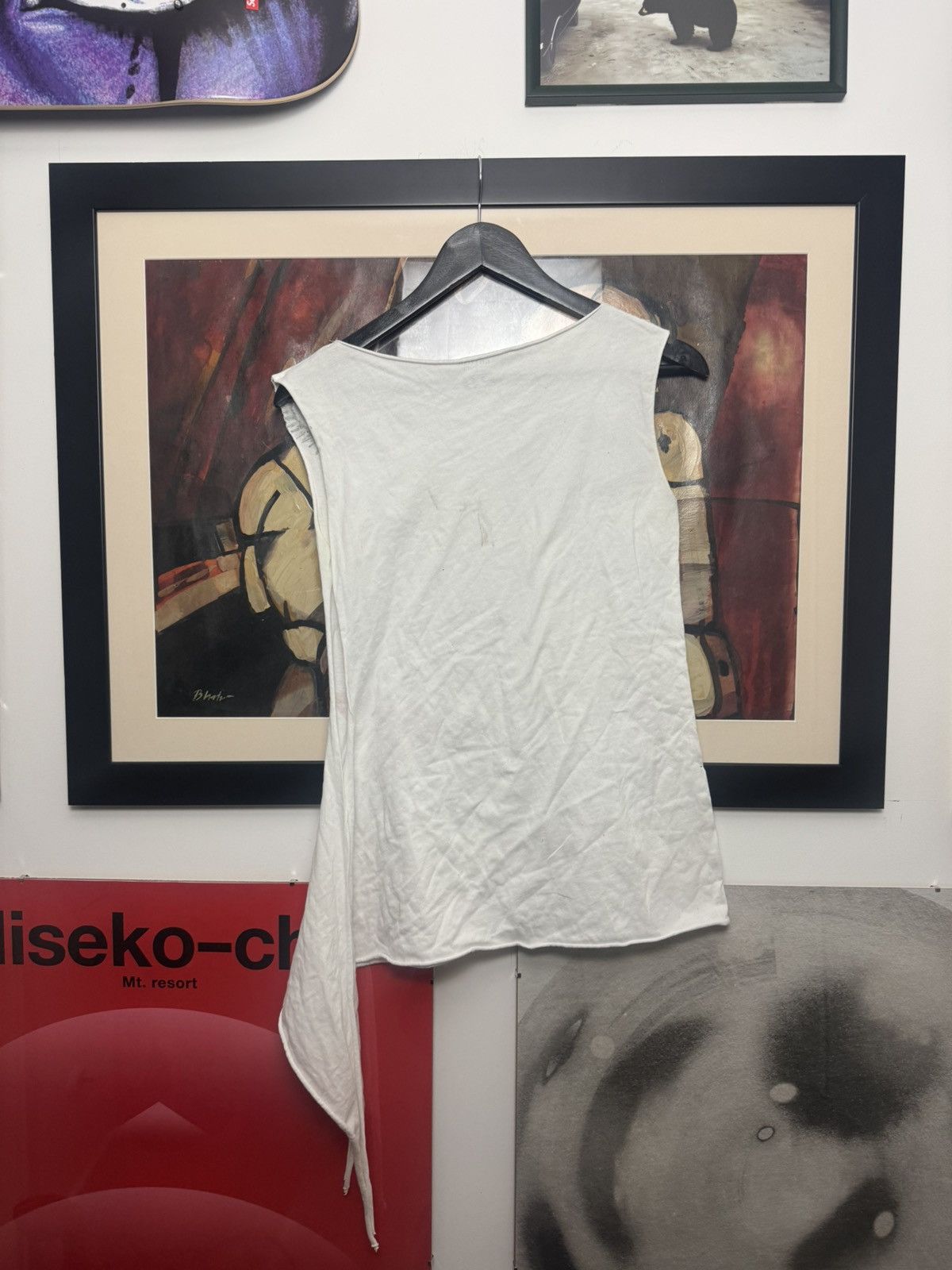Jean Paul Gaultier Jean Paul Gaultier Archive Target Face Print Cotton Top Rare Size XS / US 0-2 / IT 36-38 - 4 Thumbnail