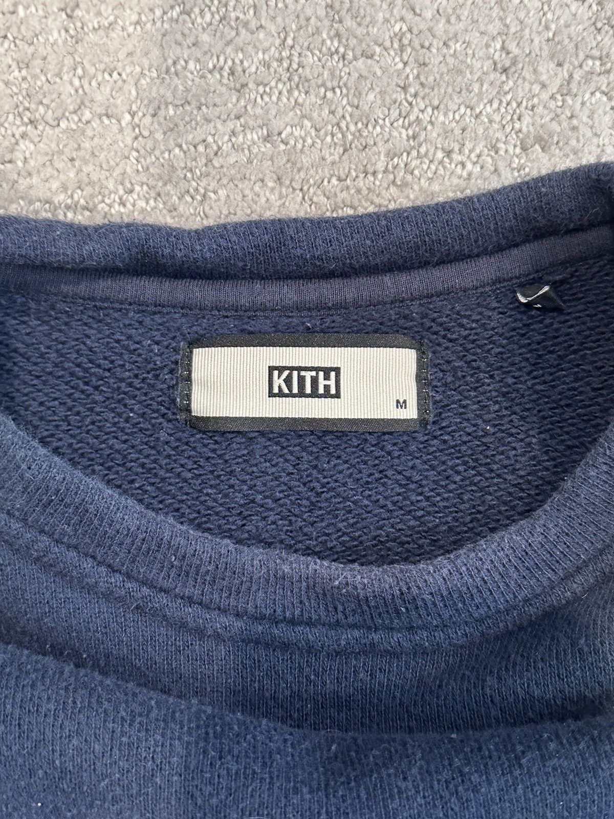 Kith Navy Blue Kith Sweatshirt Tee Size US M / EU 48-50 / 2 - 2 Thumbnail