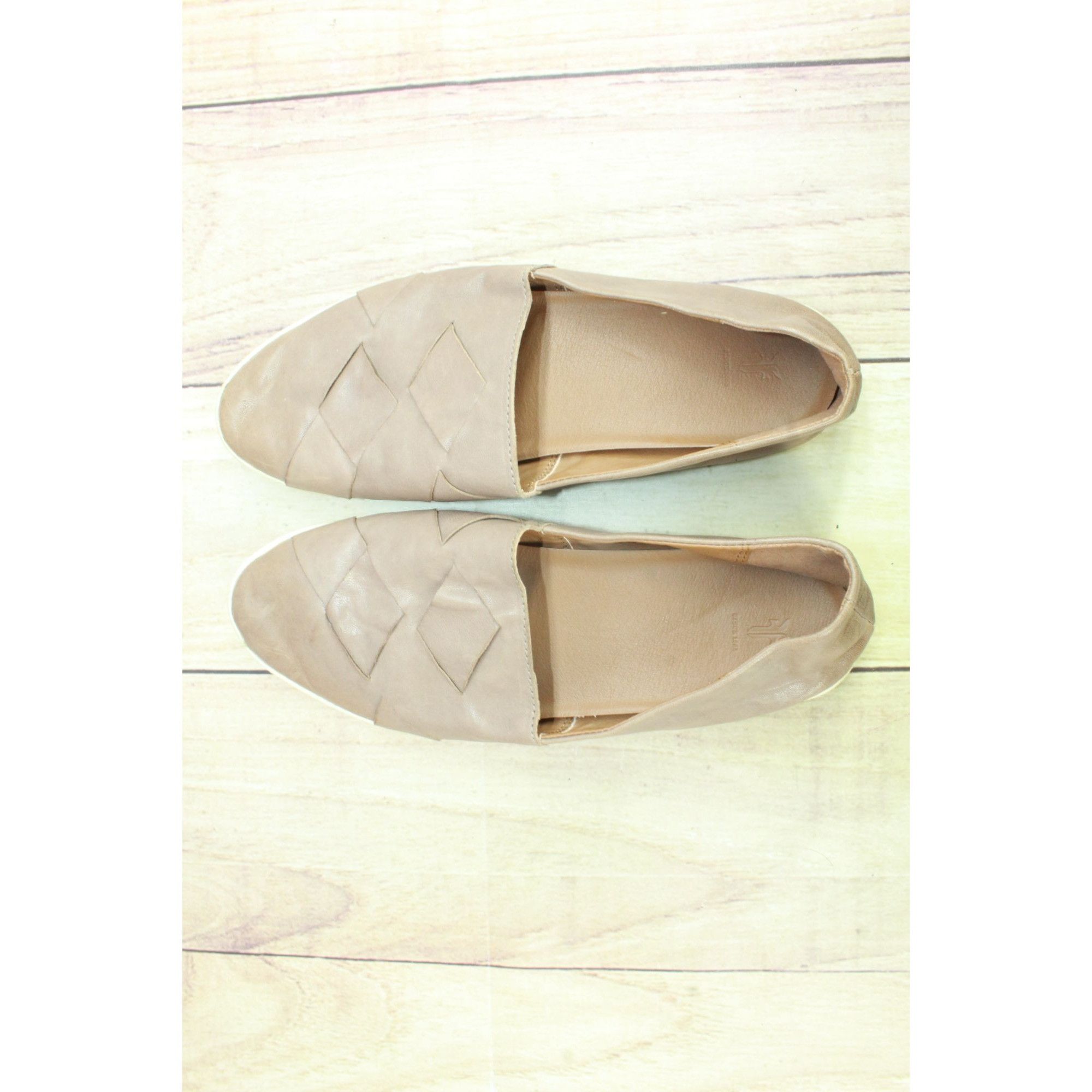 Frye Frye Shoes Women's 8.5 M Liz Woven Slip On Flats Casual Size US 8.5 / IT 38.5 - 7 Thumbnail