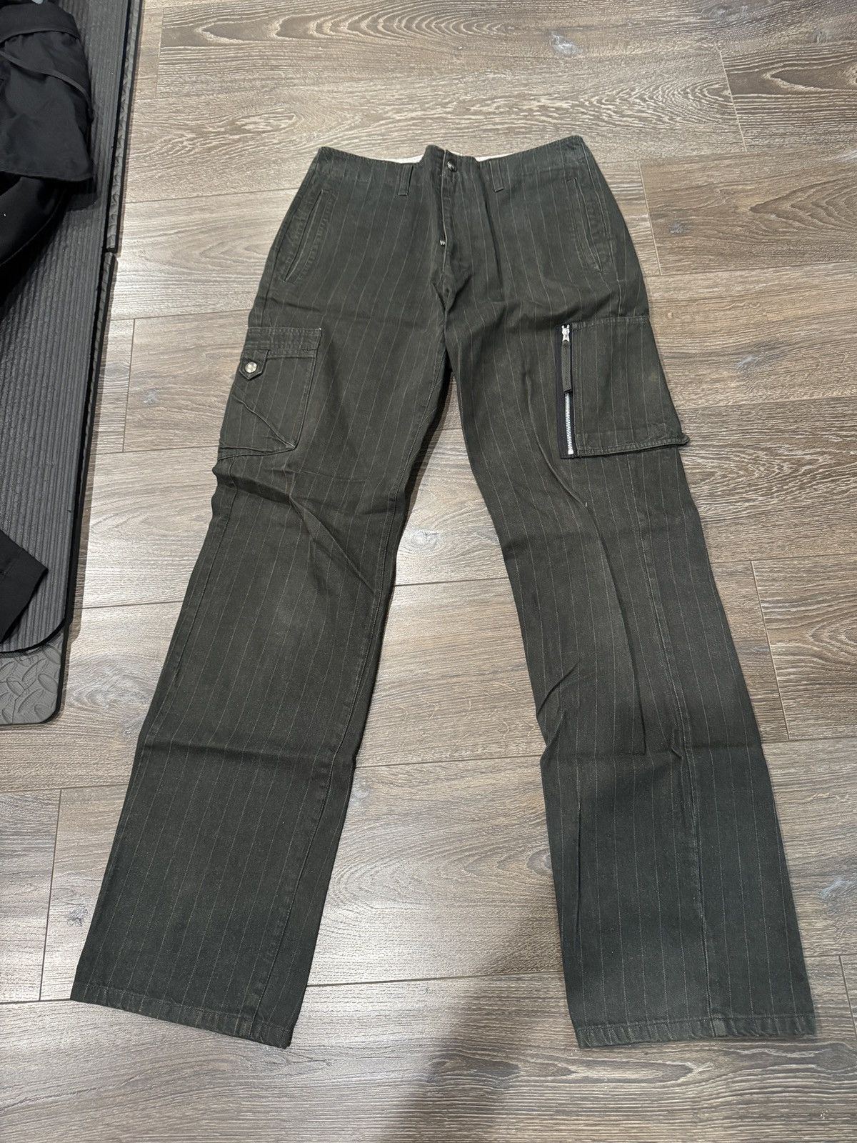 Comme Ca Ism Comme Ca Ism pinstripe cargo pants Size US 31 - 1 Thumbnail