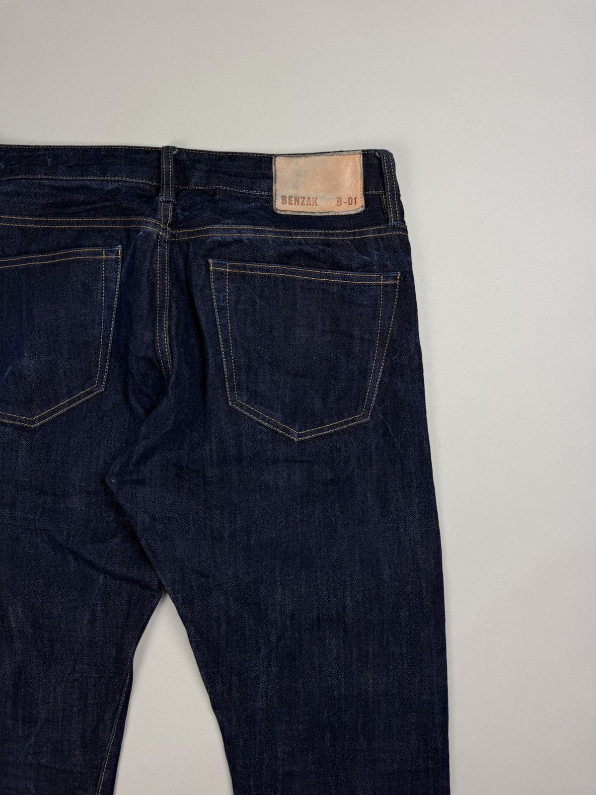 Benzak Denim Developers BDD Benzak B-01 Slim 13 Oz Selvedge Denim Men’s Jeans Size US 32 / EU 48 - 25 Thumbnail