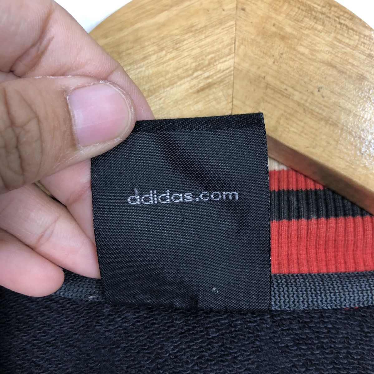 Adidas Adidas Vintage Three Stripe Sweater Jacket 90s Streetwear Size US S / EU 44-46 / 1 - 16 Thumbnail
