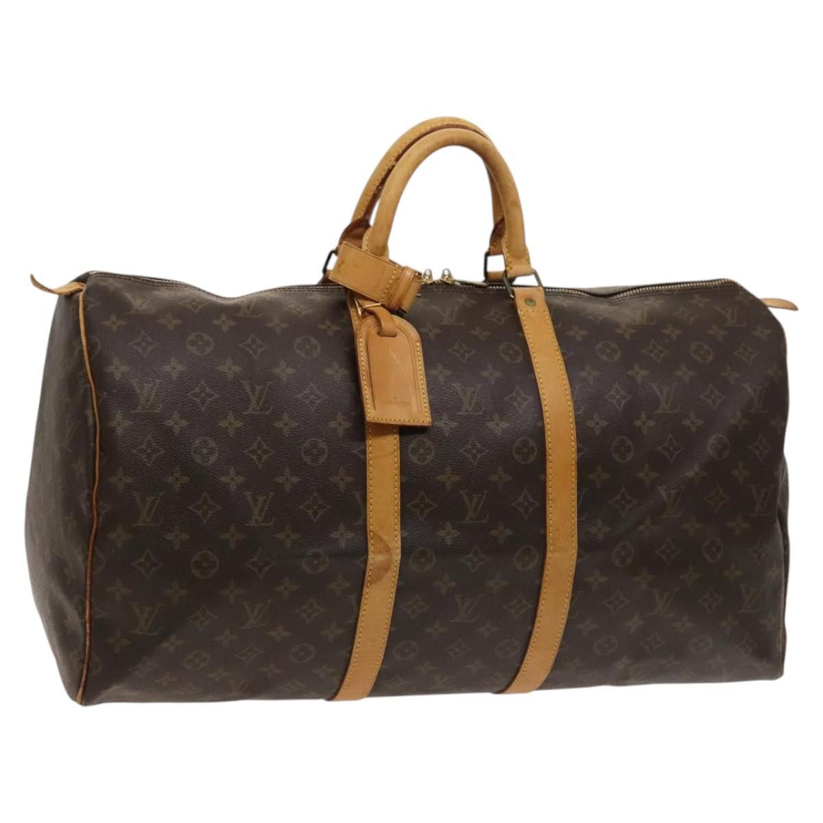 Louis Vuitton LOUIS VUITTON Monogram Keepall 55 Boston Bag M41424 Size ONE SIZE - 1 Thumbnail
