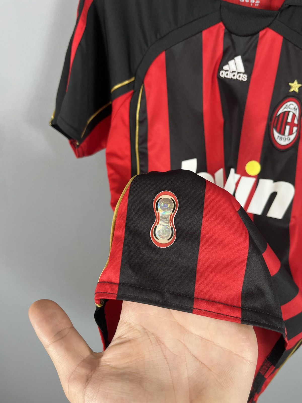 Adidas Vintage jersey 2006/07-AC Milan-Maldini-Red/Black Size US S / EU 44-46 / 1 - 5 Thumbnail
