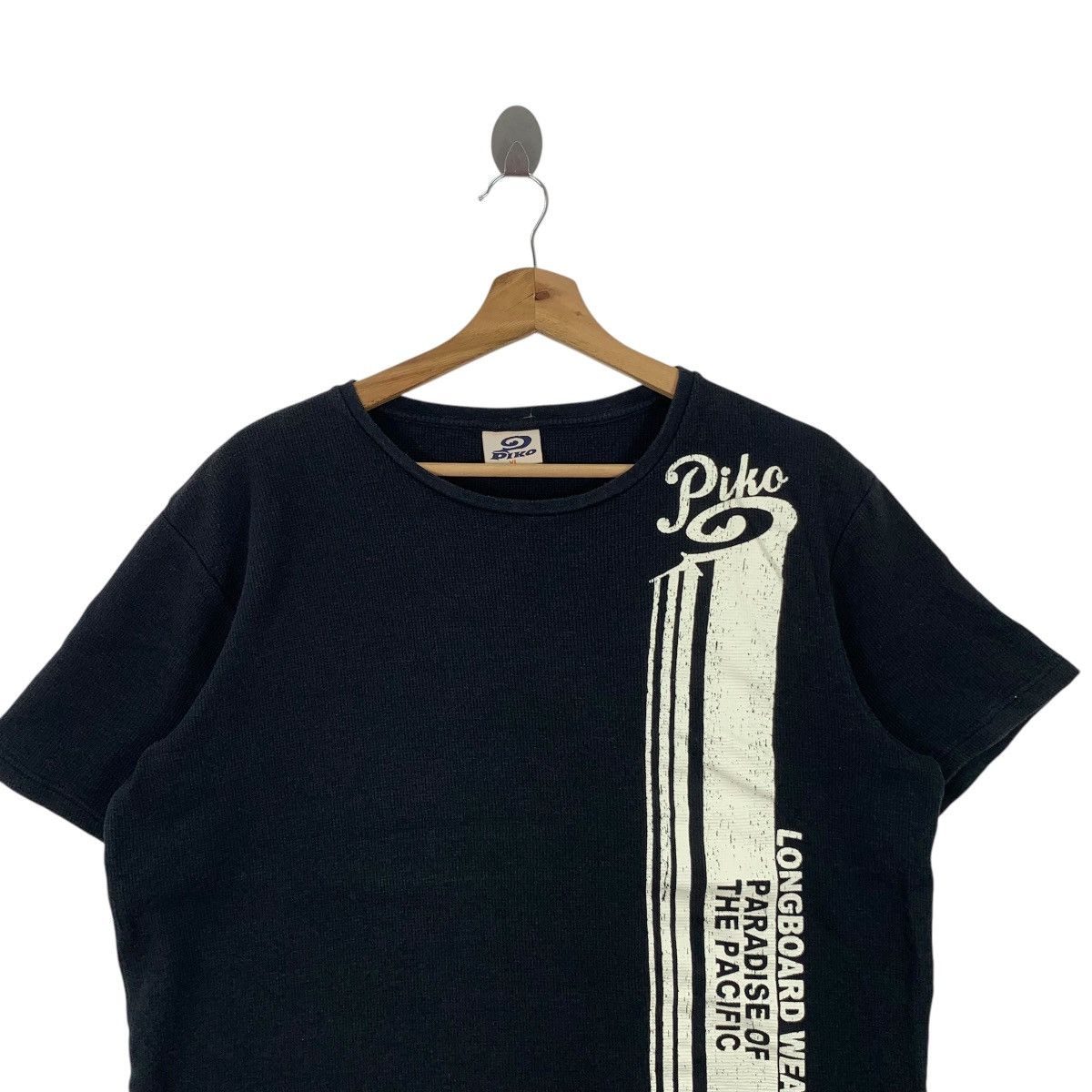Japanese Brand × Vintage Vintage Piko Surfing Waflle Tee Shirt Size US XL / EU 56 / 4 - 2 Thumbnail