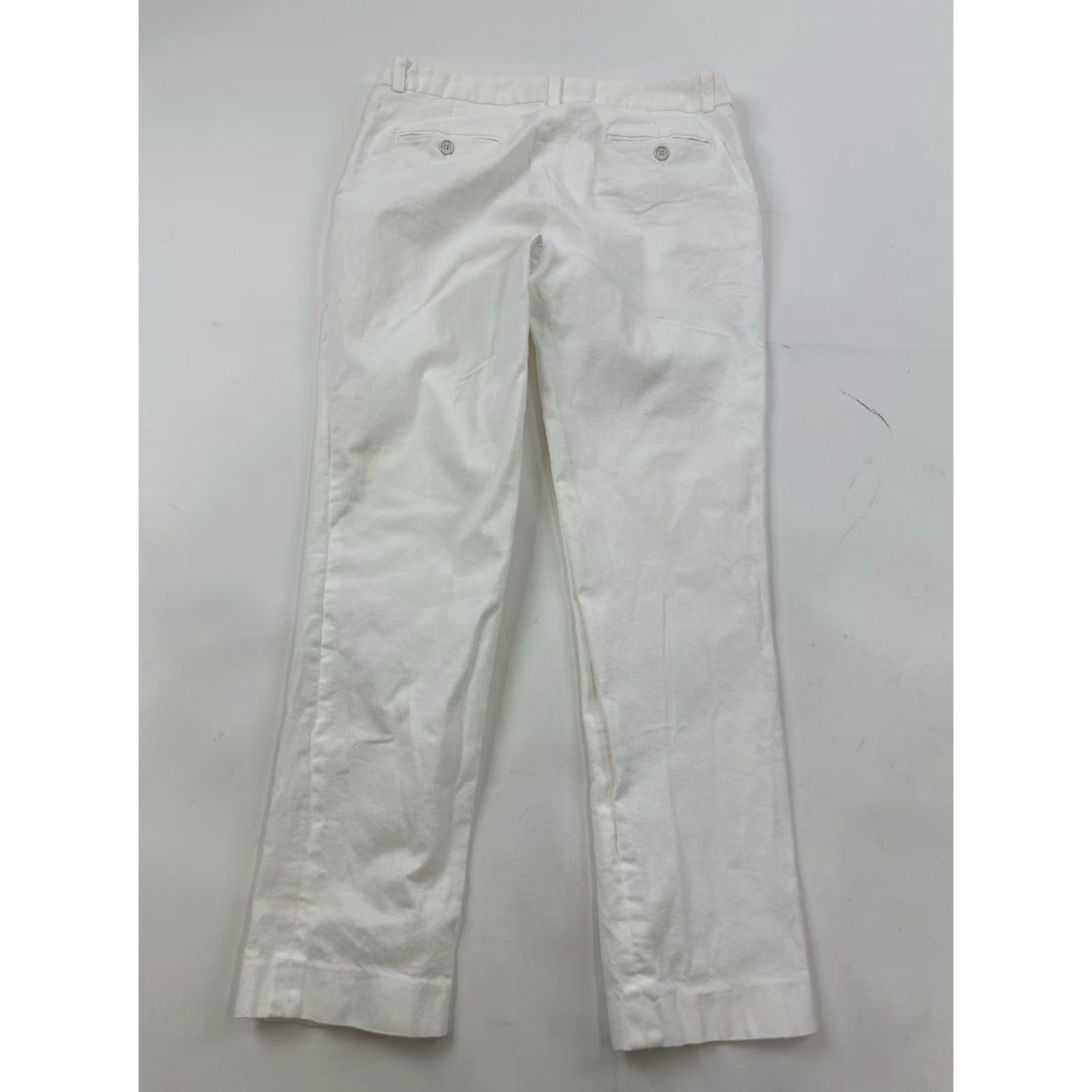 Michael Kors Michael Kors Pants Women’s 6 White Chino Skinny Stretch Pockets Italy City Designer Preppy Size 28" / US 6 / IT 42 - 2 Thumbnail