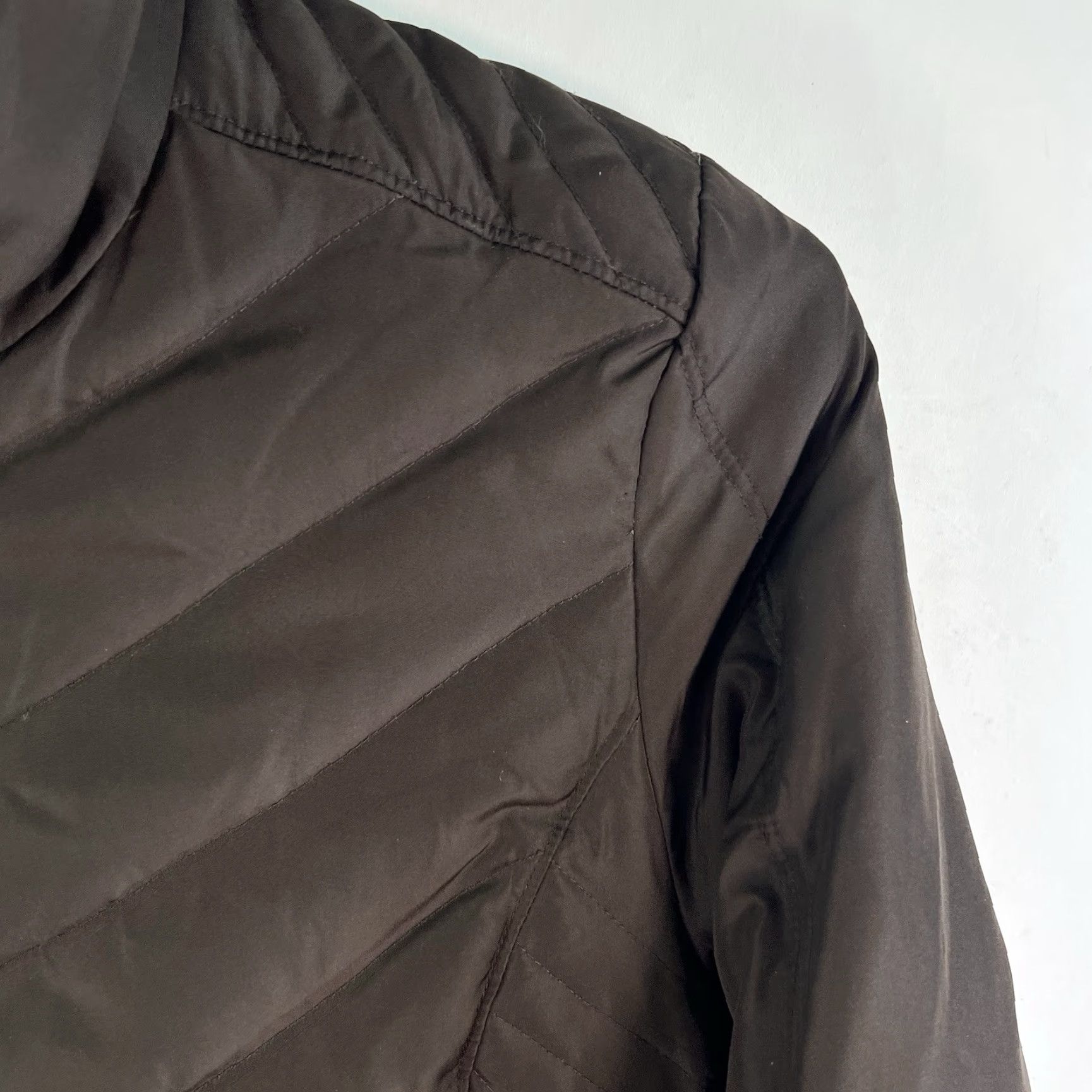 Kenneth Cole Kenneth Cole Reaction Downed Puffer Jacket Womens Size L Brown Size L / US 10 / IT 46 - 2 Thumbnail