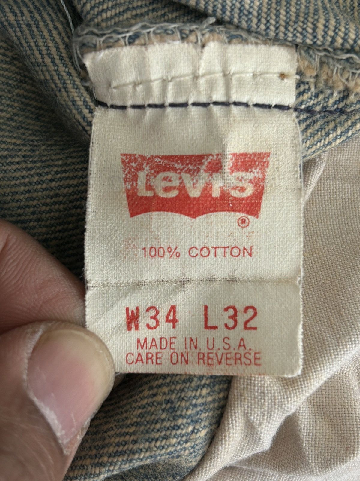 Levi's Levis 501 Vintage Ripped Jeans USA Size US 32 / EU 48 - 15 Thumbnail